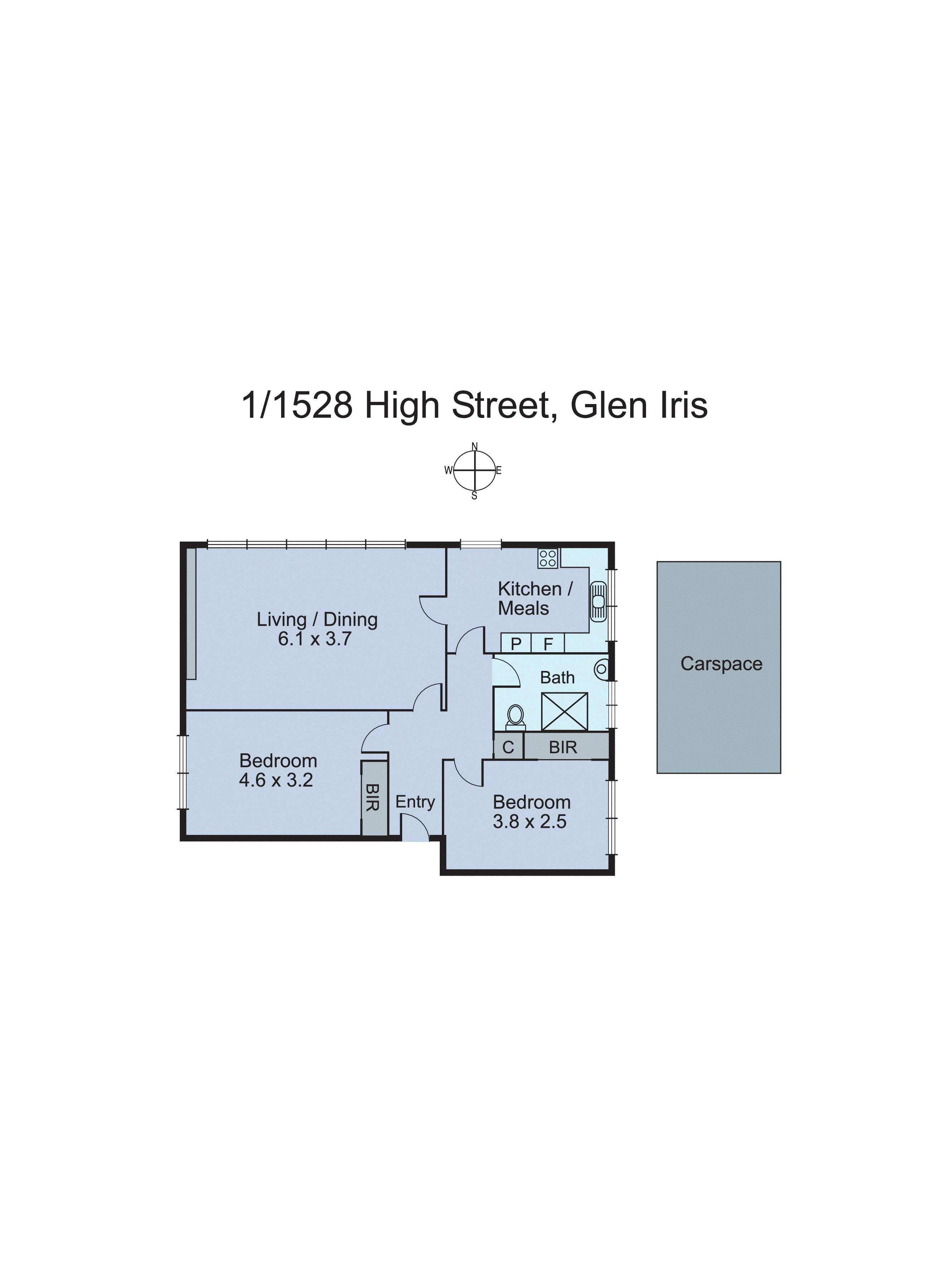 1/1528 High Street, Glen Iris VIC 3146 - Floorplan