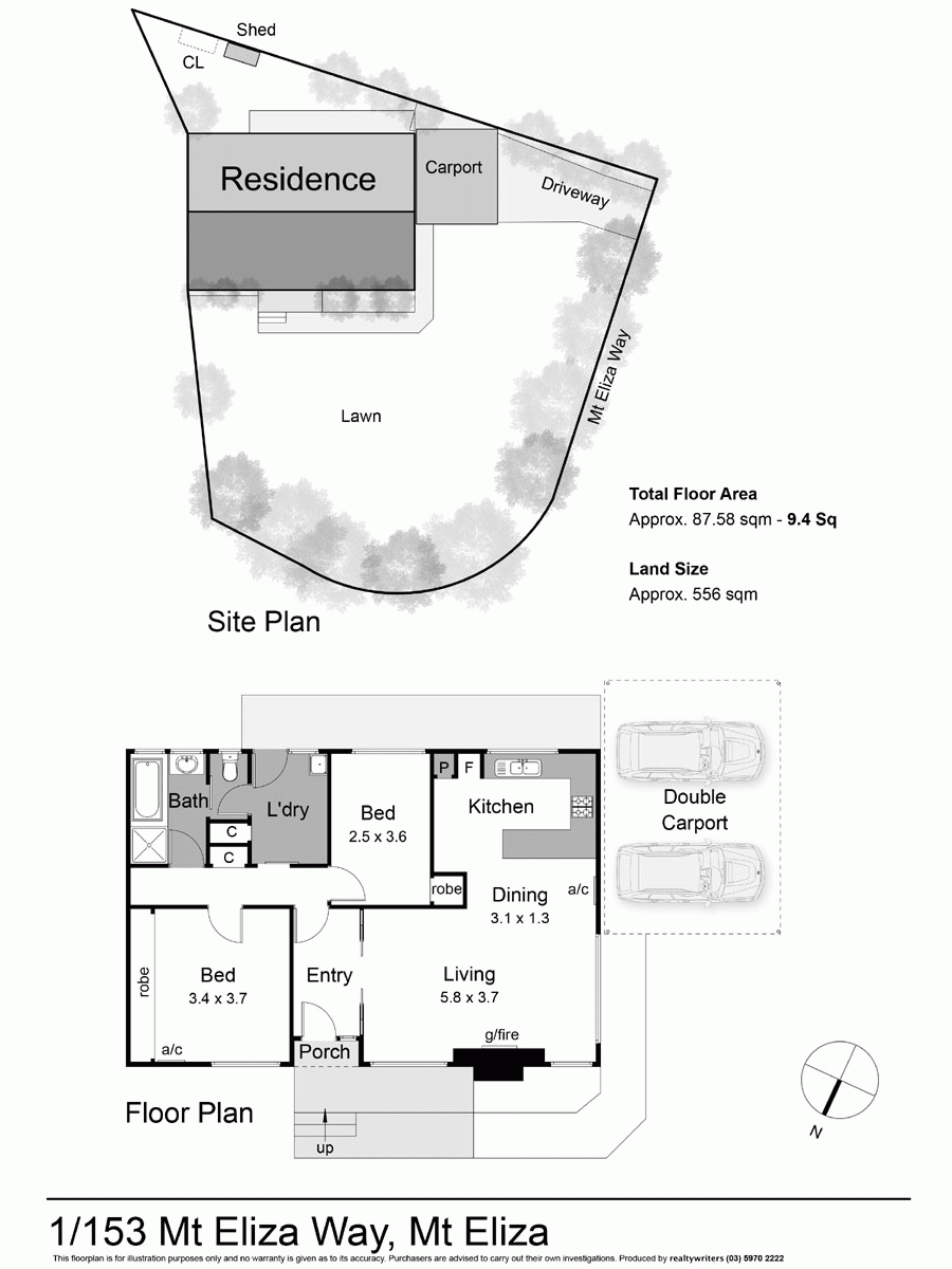 1/153 Mount Eliza Way, MOUNT ELIZA VIC 3930 - Floorplan