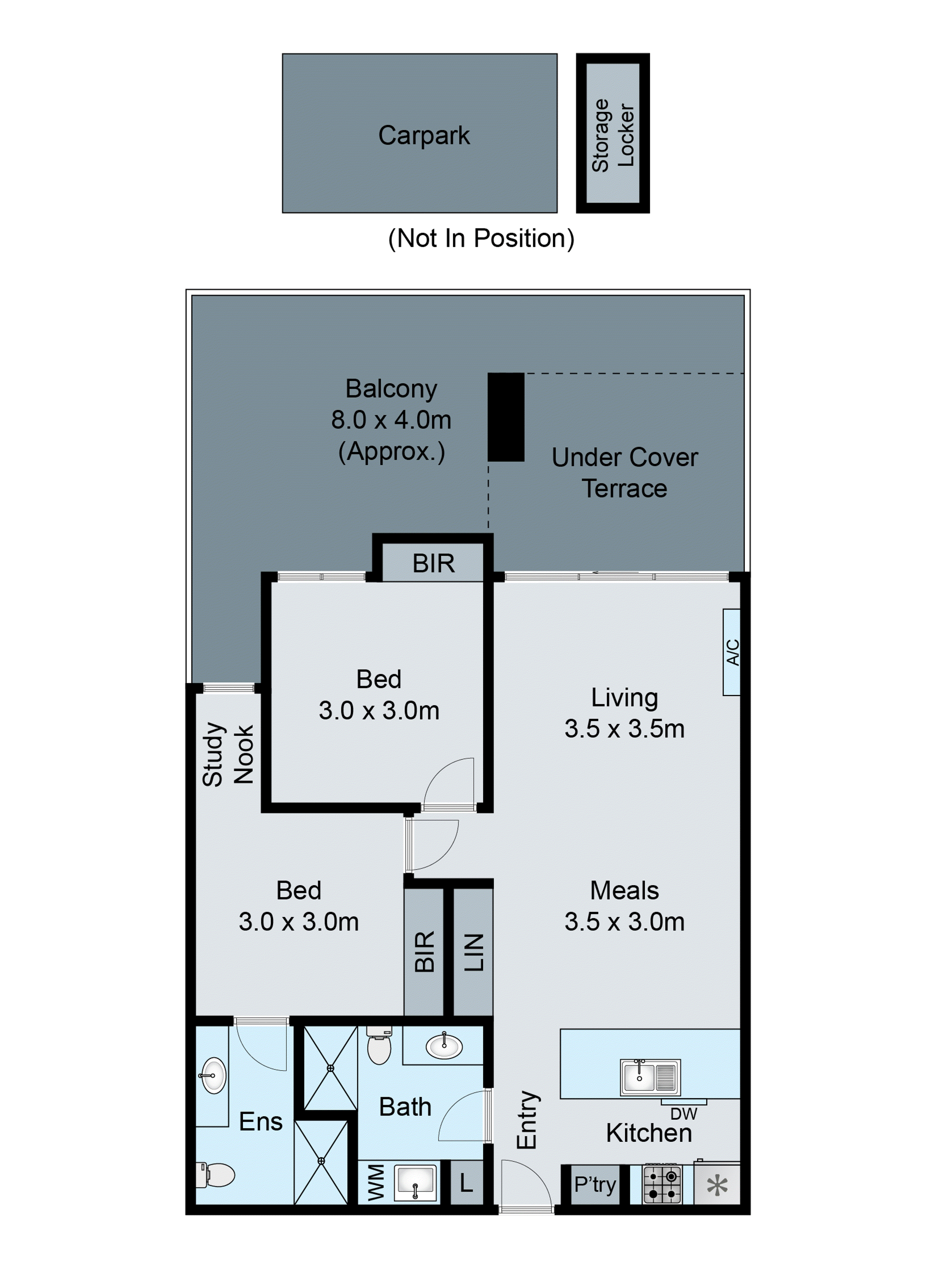 115/59 Autumn Terrace, Clayton South VIC 3169 - Floorplan