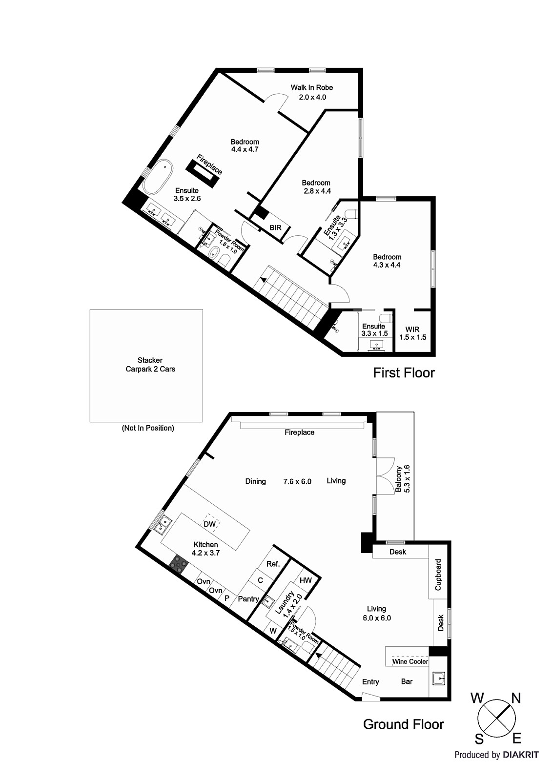 1/156 Bay Street, Port Melbourne VIC 3207 - Floorplan