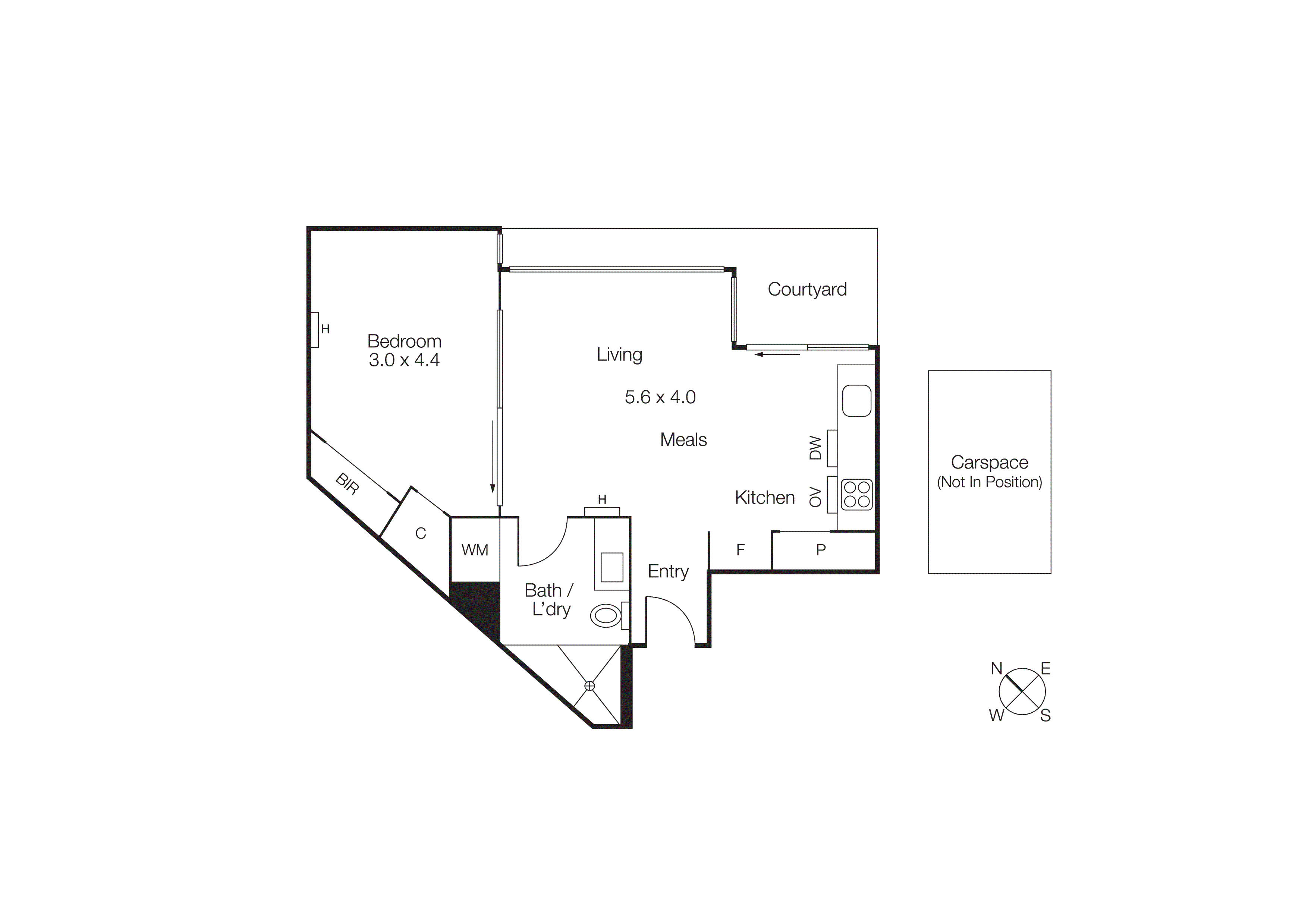 11/568 New Street, Brighton VIC 3186 - Floorplan