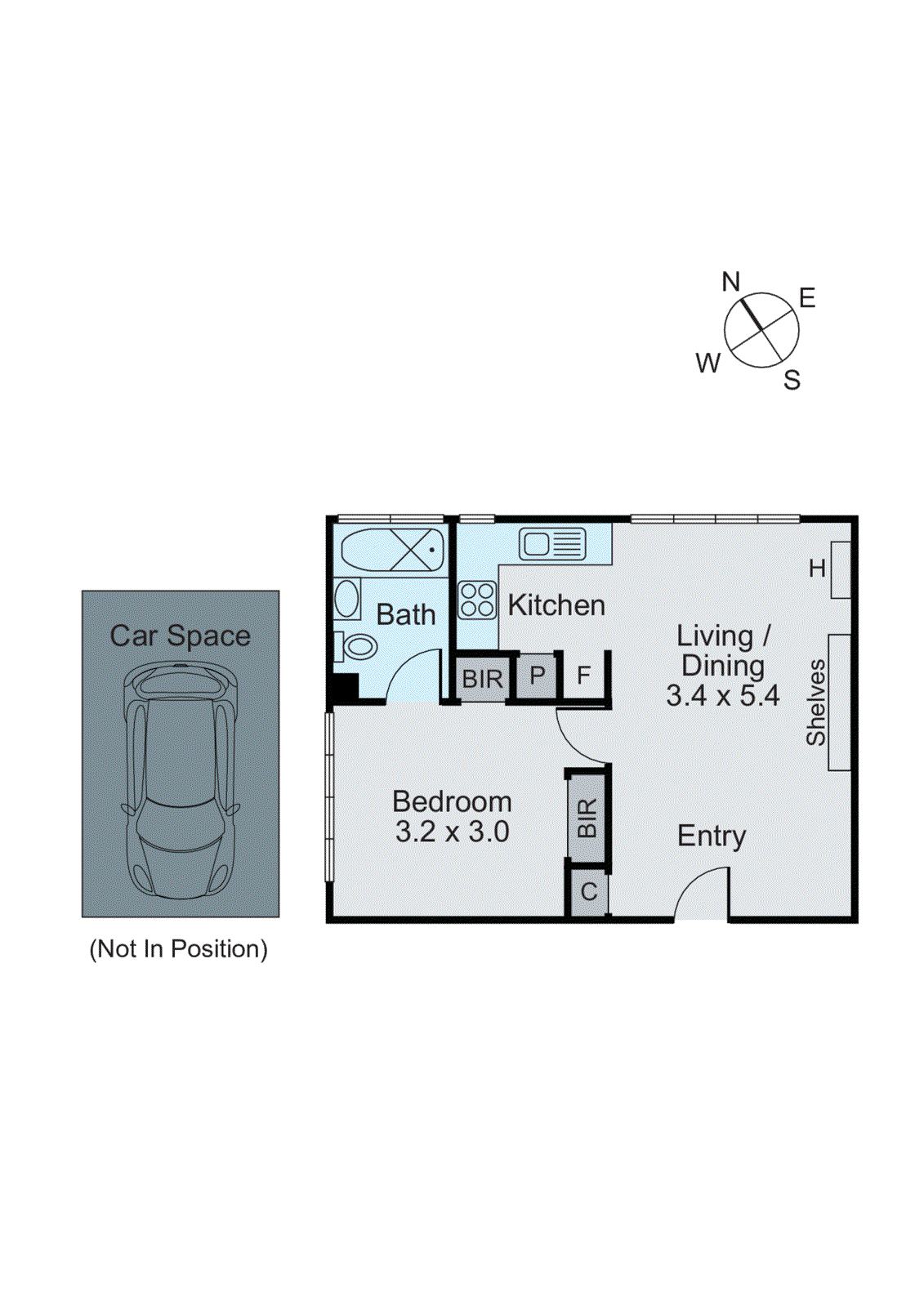 1/158 Williams Road, Prahran VIC 3181 - Floorplan