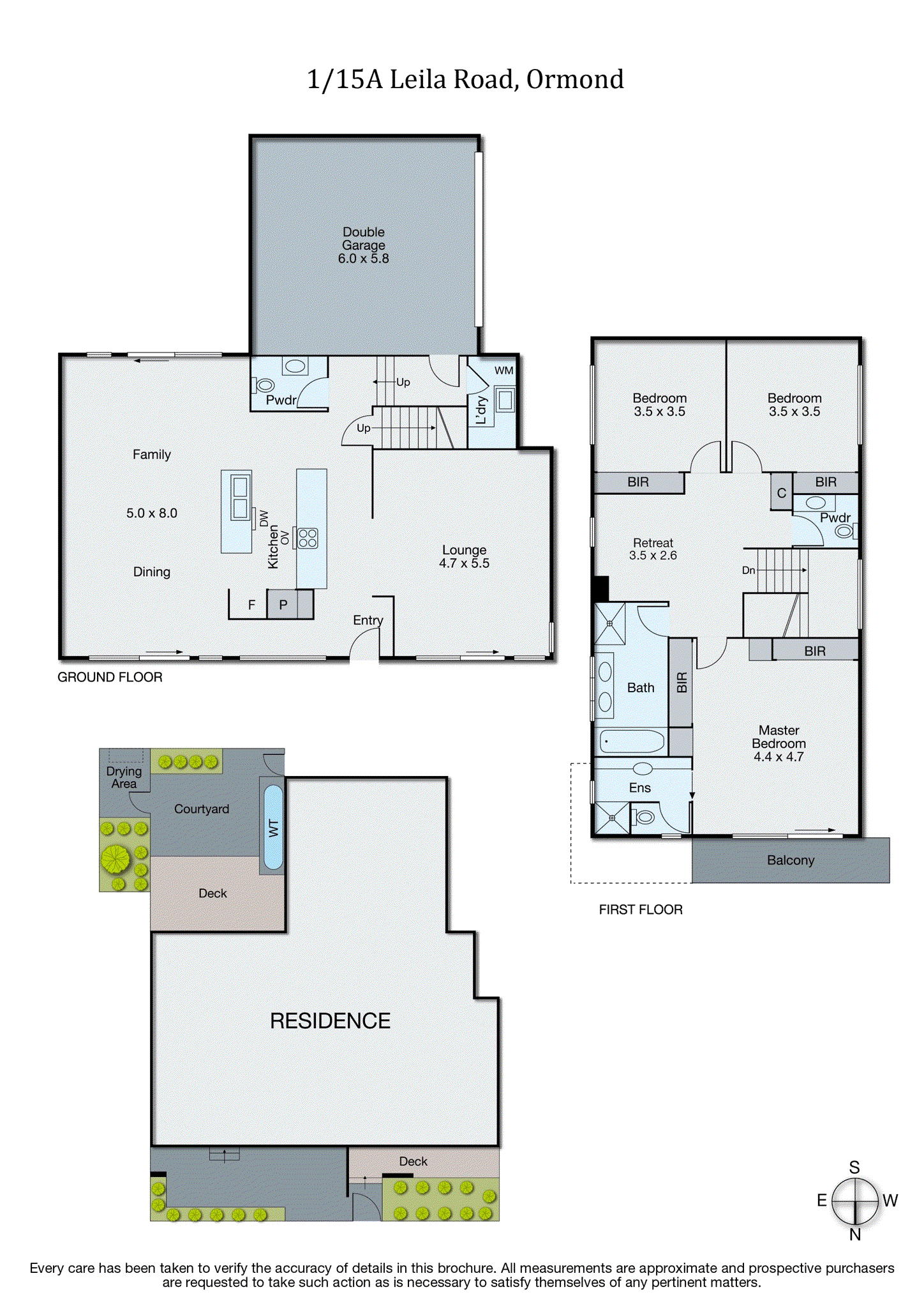 1/15A Leila Road, Ormond VIC 3204 - Floorplan