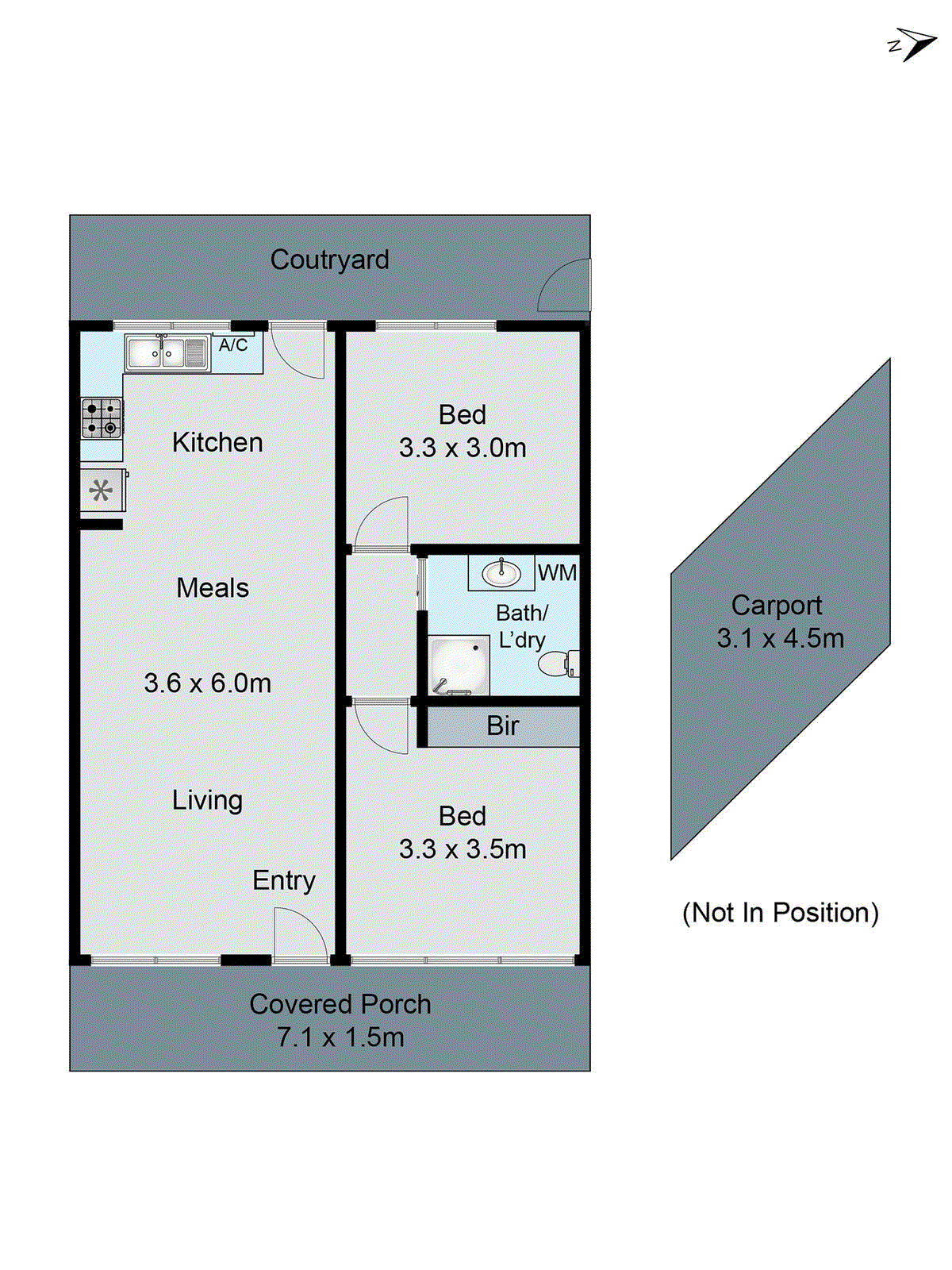 1/16-18 West Fyans Street, Newtown VIC 3220 - Floorplan
