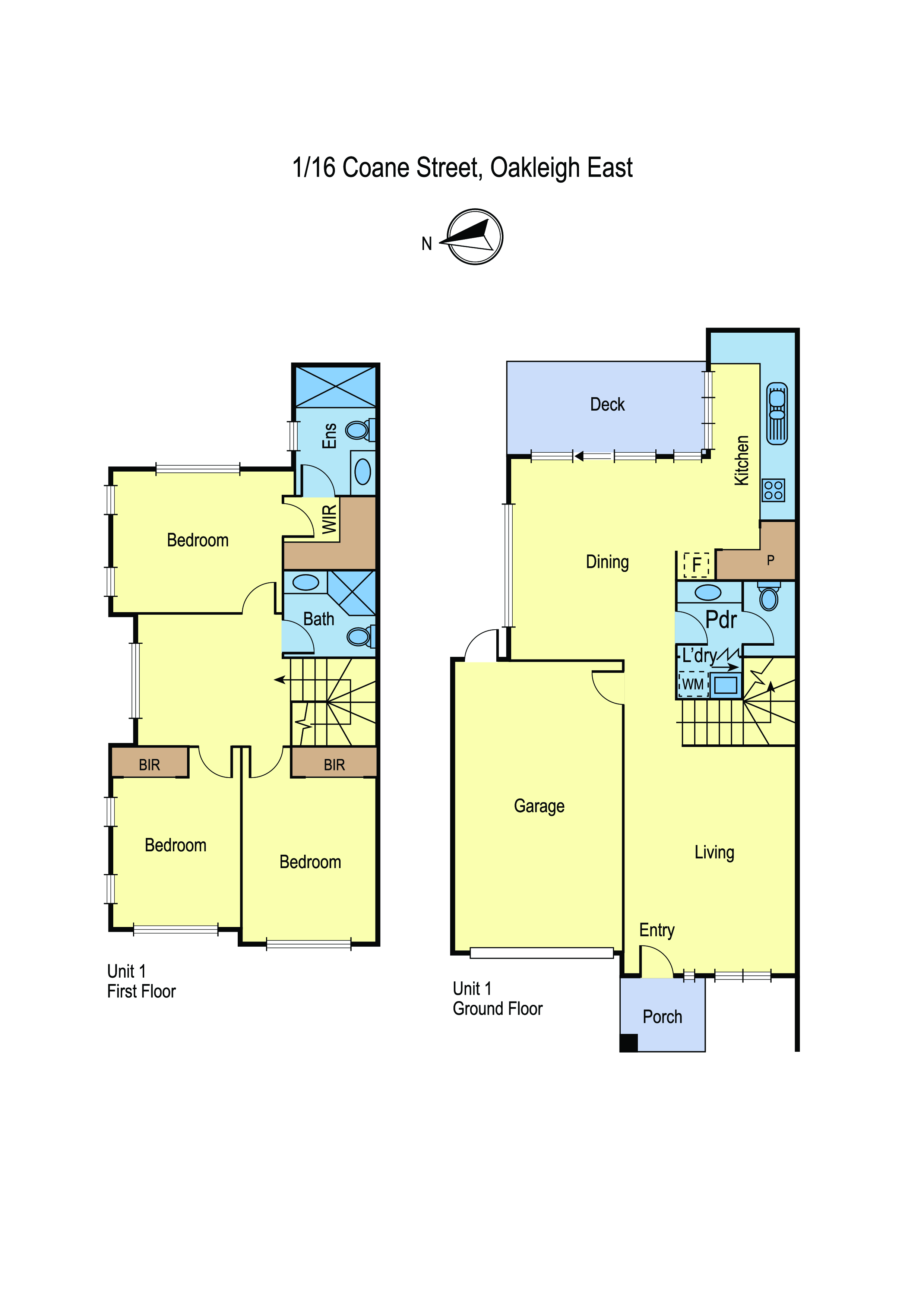 1/16 Coane Street, OAKLEIGH EAST VIC 3166 - Floorplan