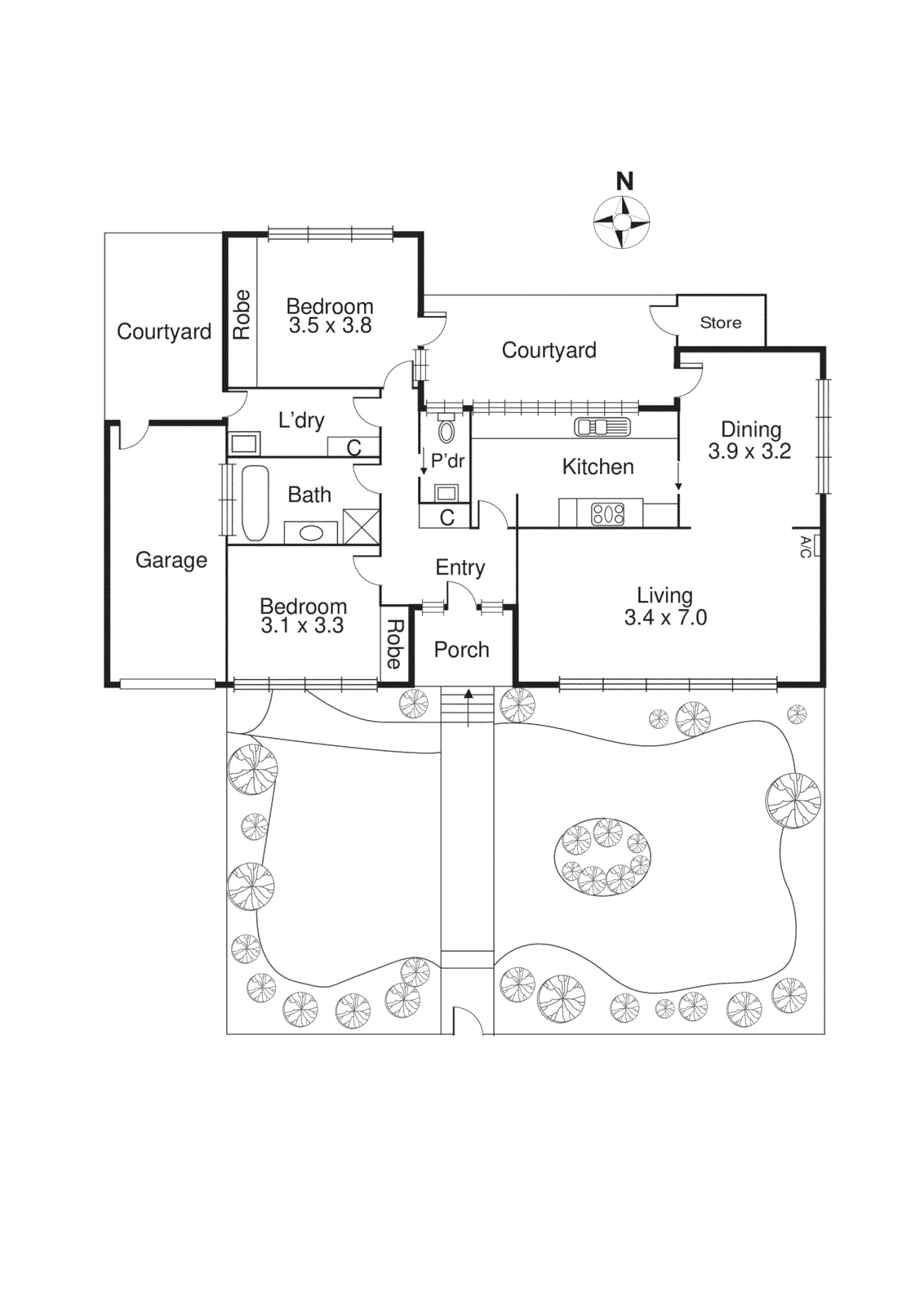 1/16 Dundonald Avenue, Malvern East VIC 3145 - Floorplan