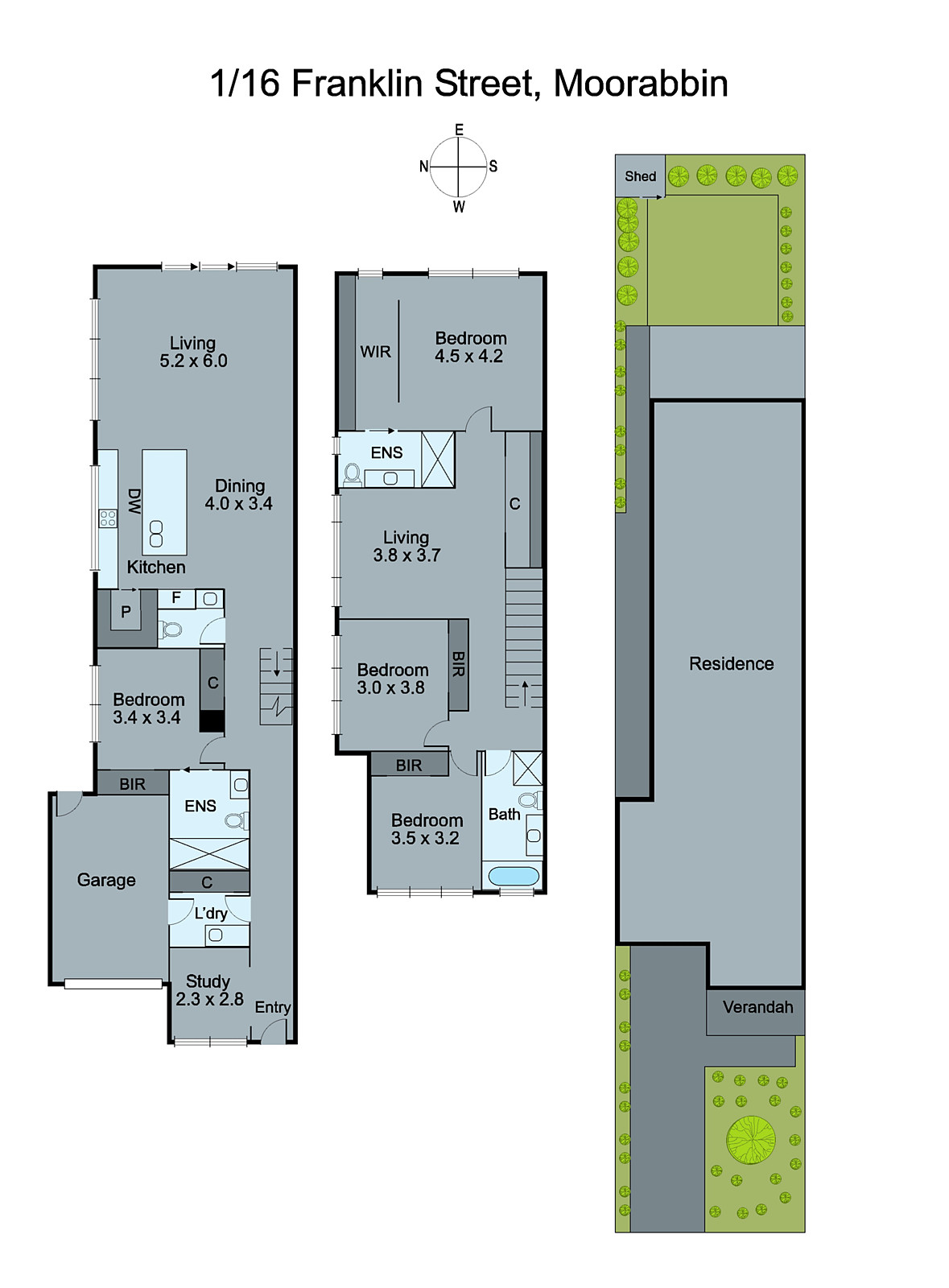 1/16 Franklin Street, Moorabbin VIC 3189 - Floorplan