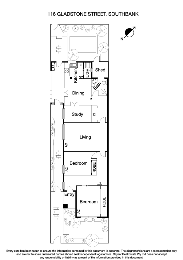 116 Gladstone Street, SOUTHBANK VIC 3006 - Floorplan