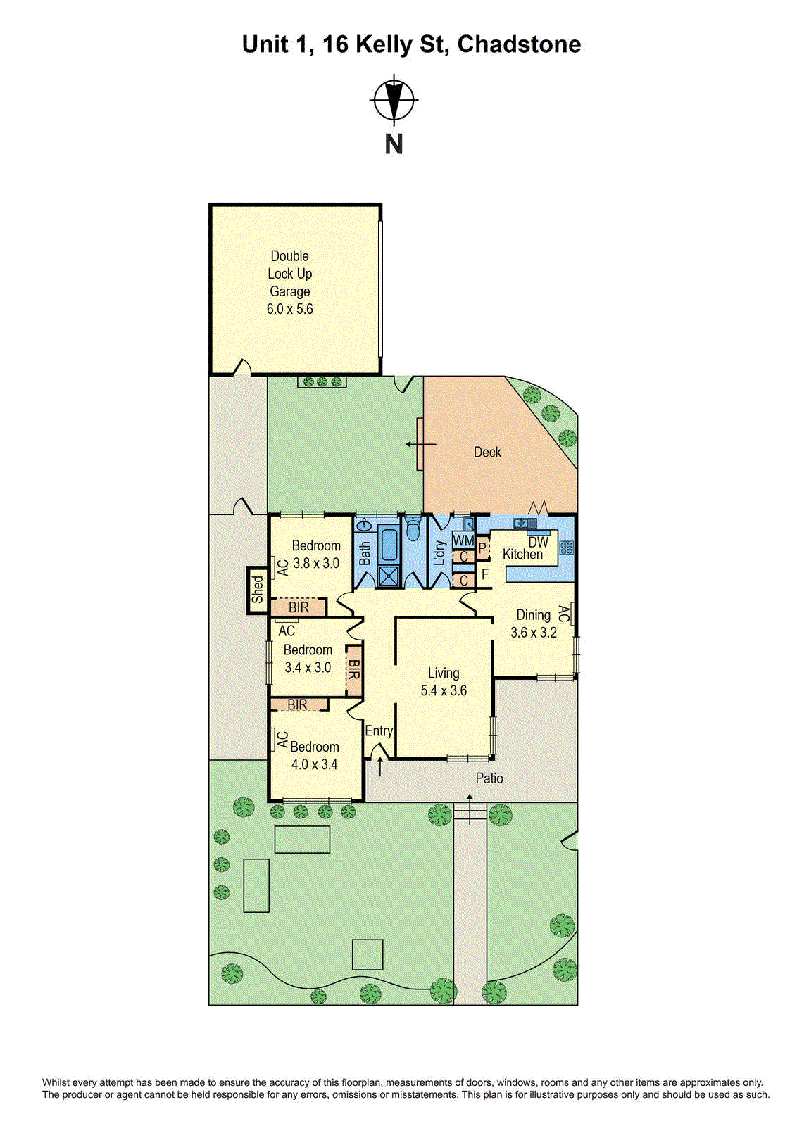 1/16 Kelly Street, Chadstone VIC 3148 - Floorplan