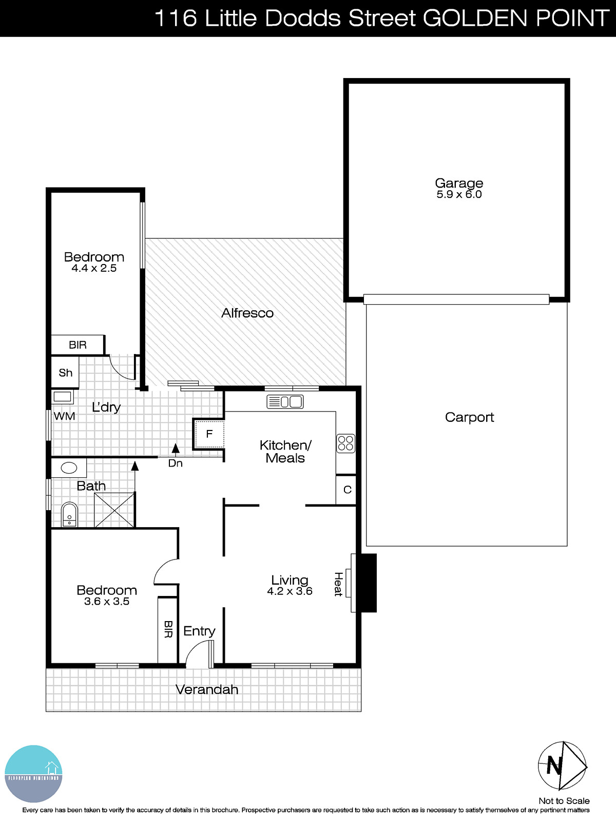116 Little Dodds Street, Golden Point VIC 3350 - Floorplan
