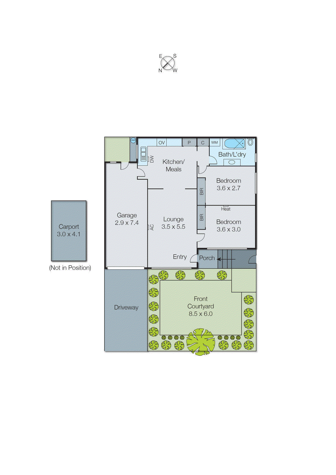 1/16 Mcdonald Street, Mordialloc VIC 3195 - Floorplan
