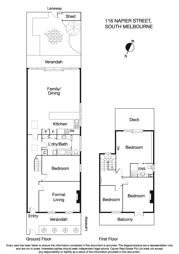 116 Napier Street, SOUTH MELBOURNE VIC 3205 - Floorplan