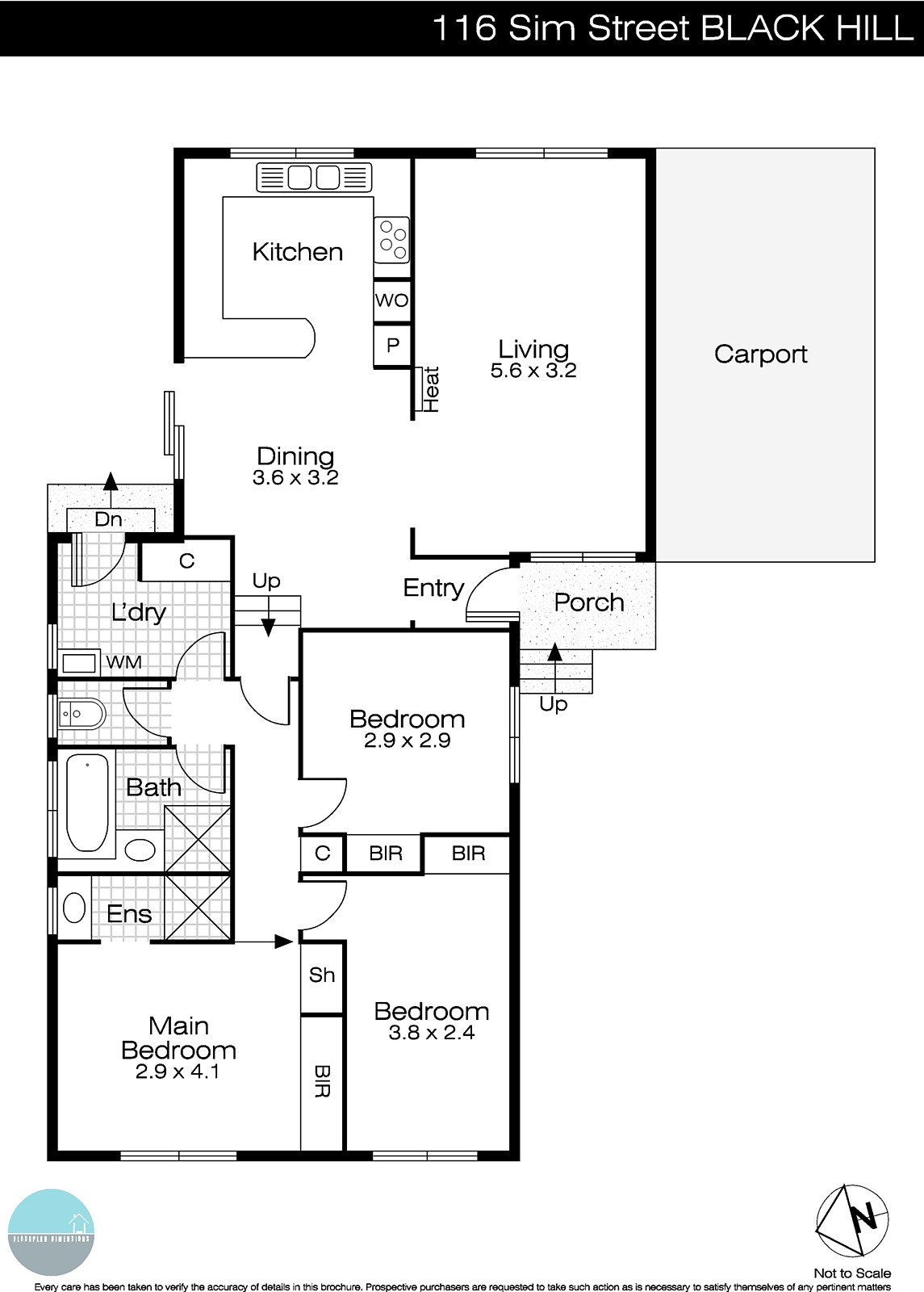 116 Sim Street, Black Hill VIC 3350 - Floorplan