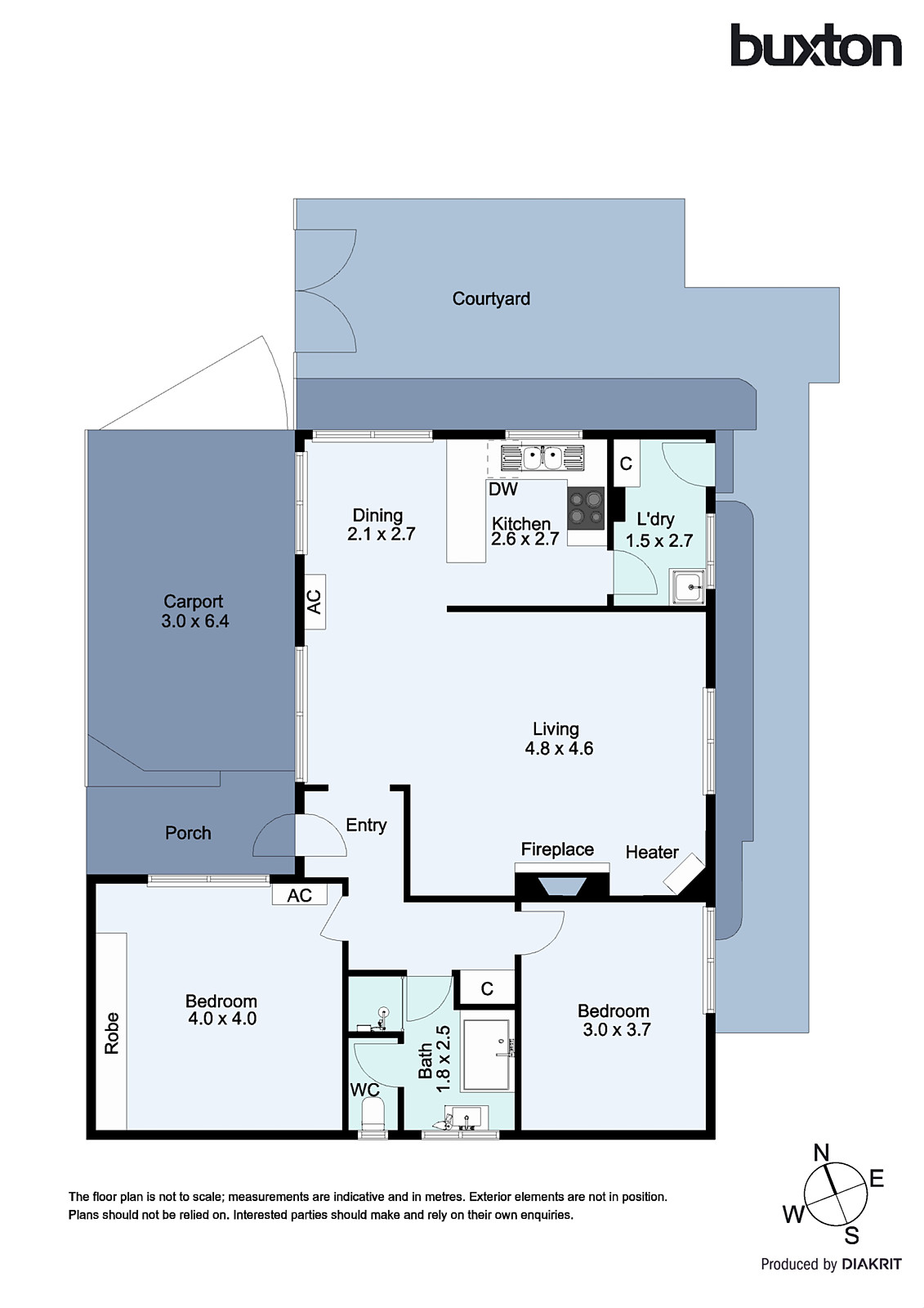 1/16 St Marks Close, Dingley Village VIC 3172 - Floorplan