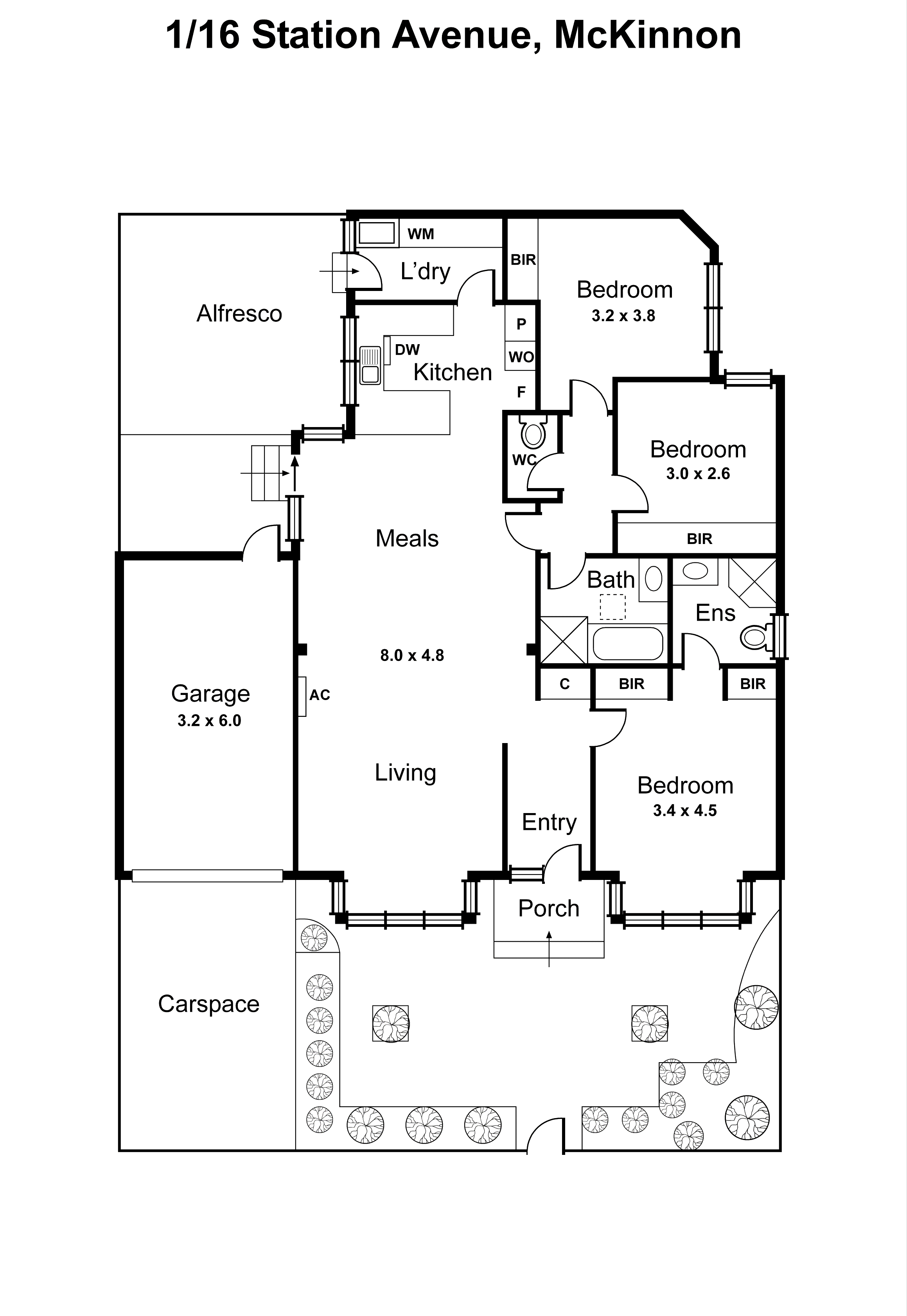 1/16 Station Avenue, Mckinnon VIC 3204 - Floorplan