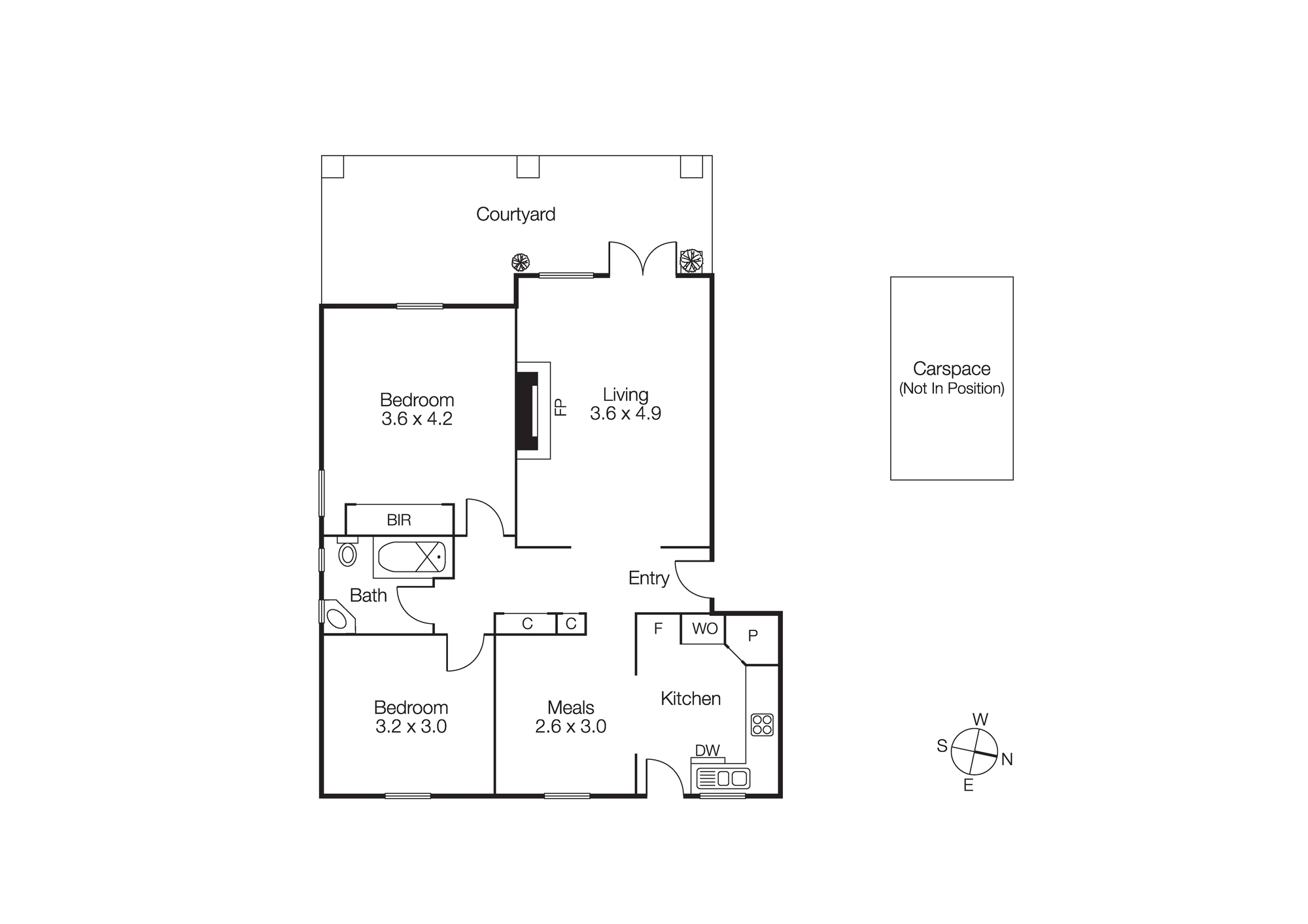 1/16 Victoria Street, BRIGHTON VIC 3186 - Floorplan