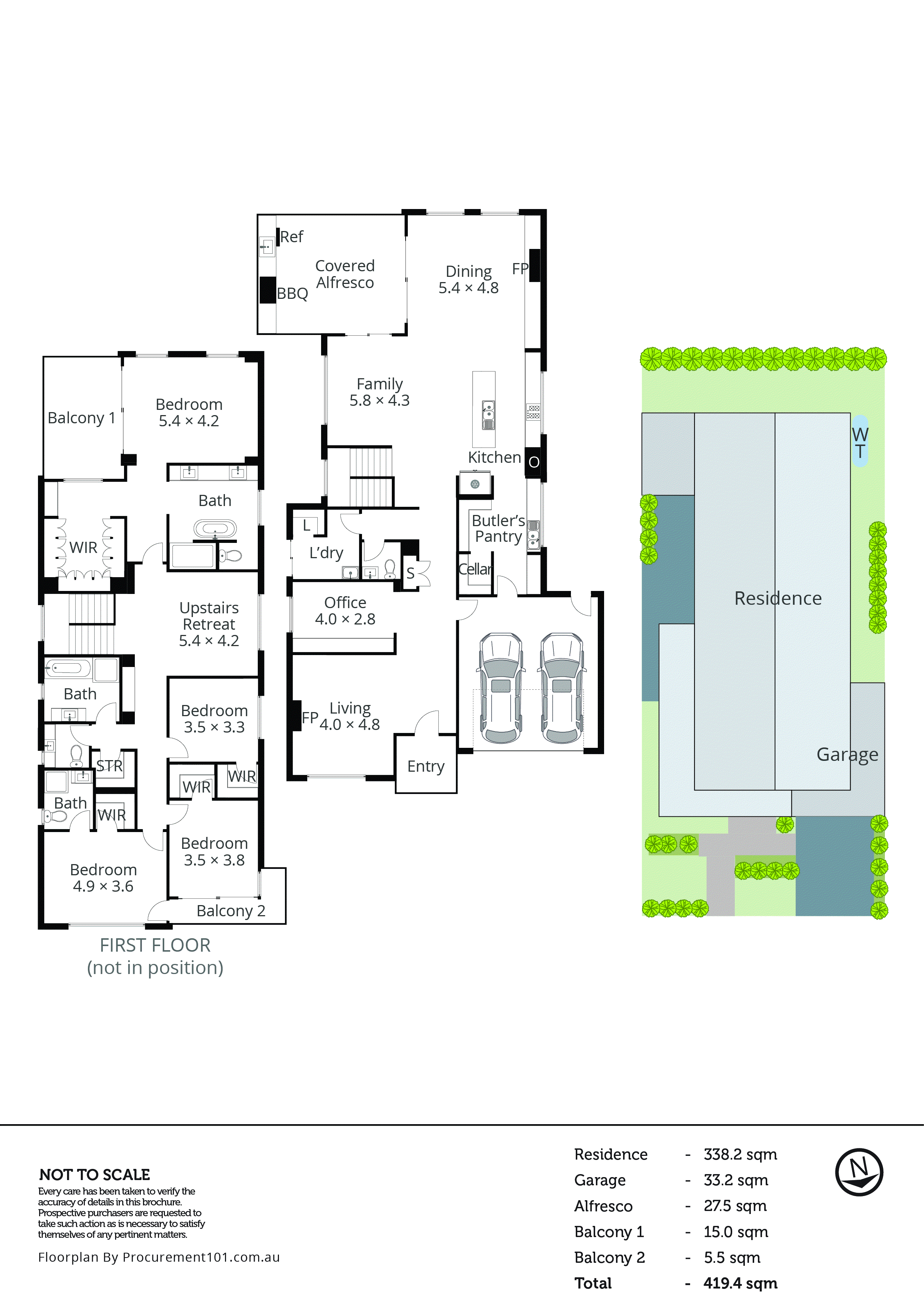 116 Westwood Boulevard, Keysborough VIC 3173 - Floorplan