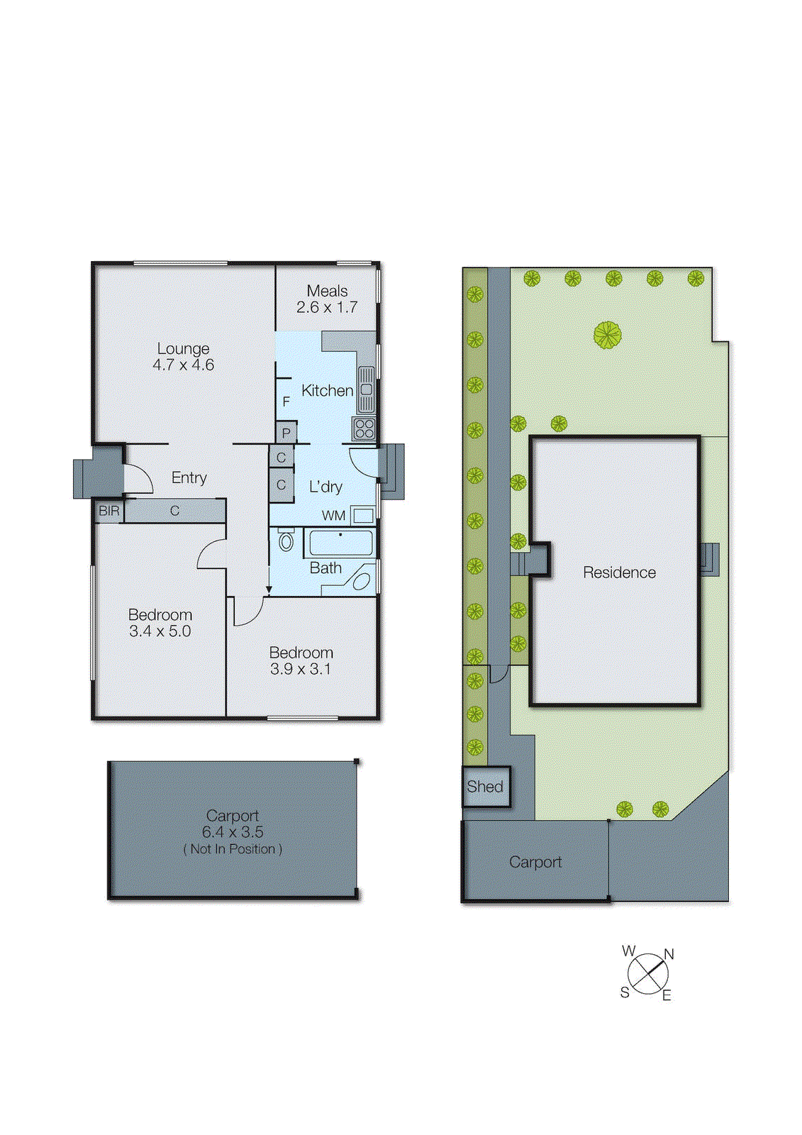 1/16 Worsley Avenue, Clayton South VIC 3169 - Floorplan