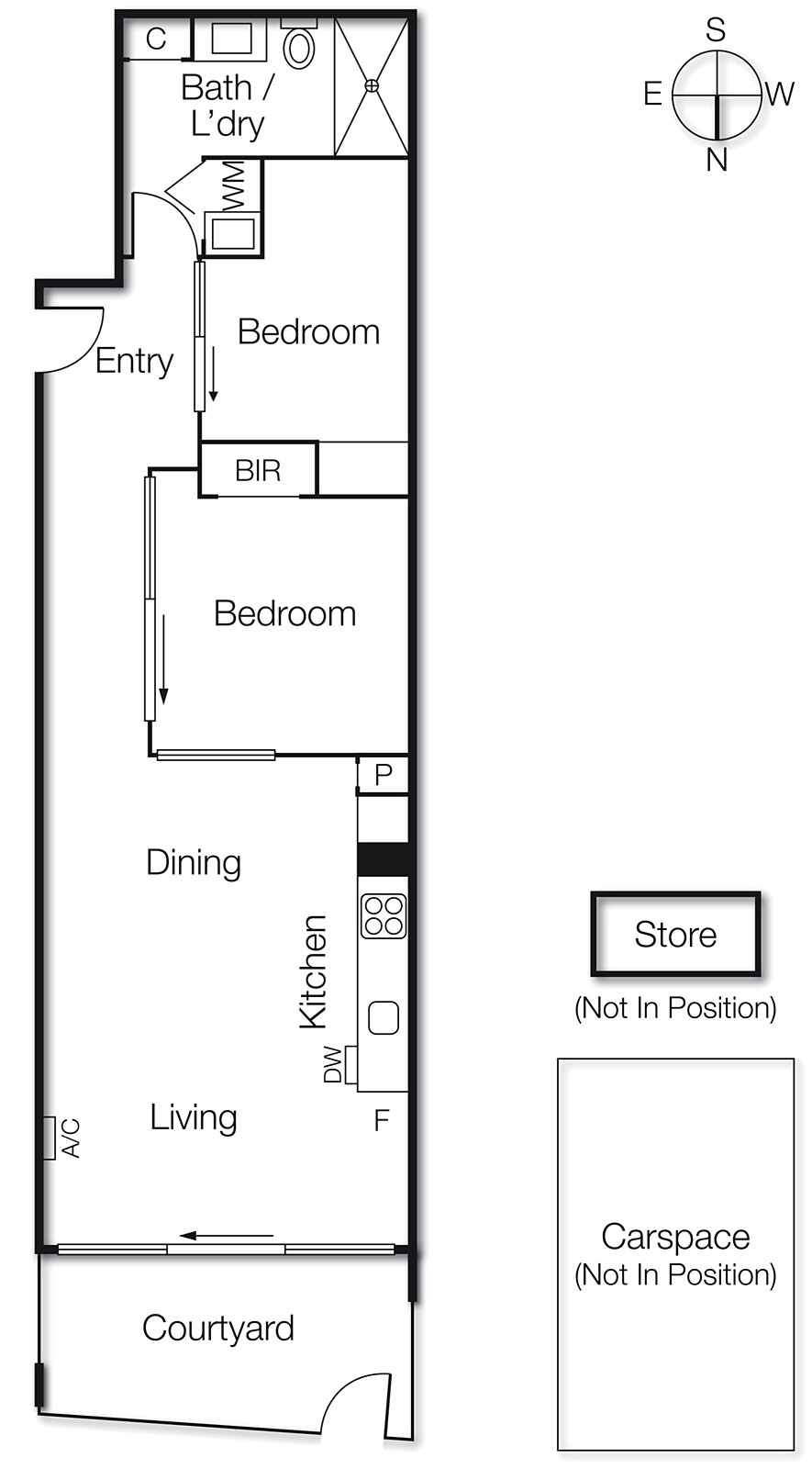 116/163 Fitzroy Street, St Kilda VIC 3182 - Floorplan
