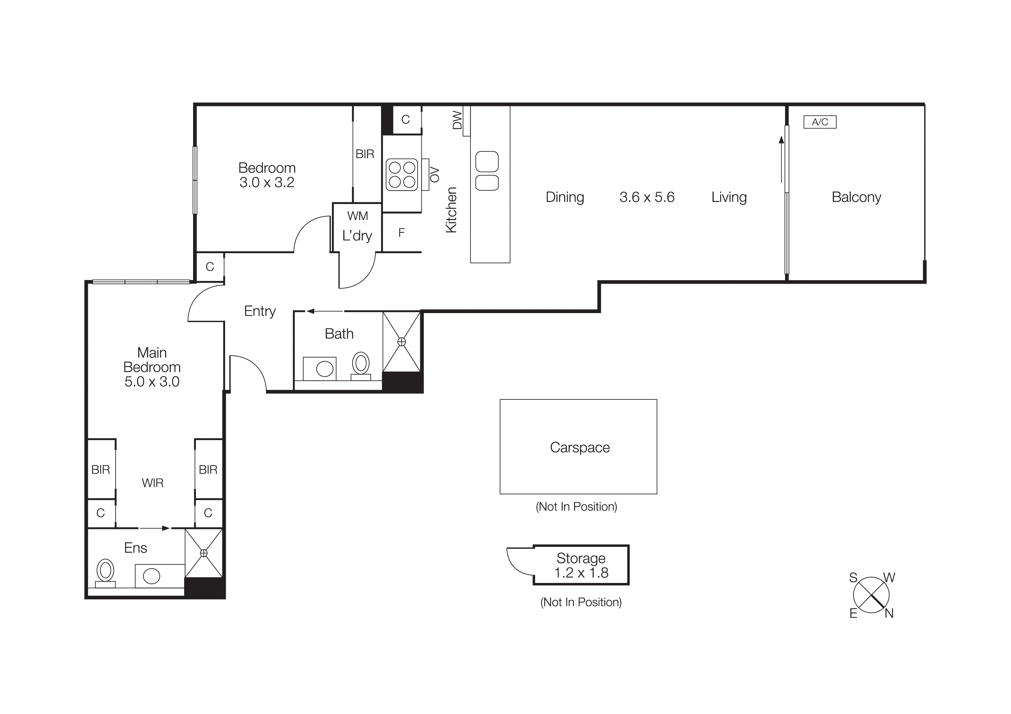 116/181 Fitzroy Street, St Kilda VIC 3182 - Floorplan