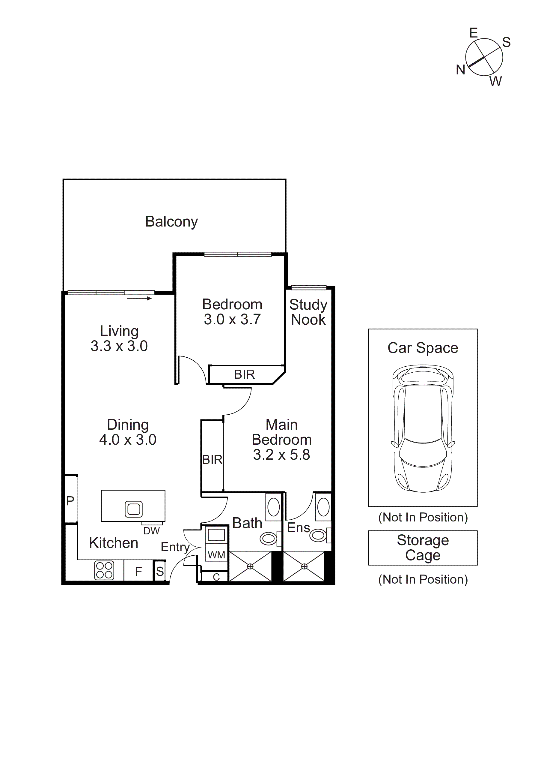 116/216 Bay Road, Sandringham VIC 3191 - Floorplan
