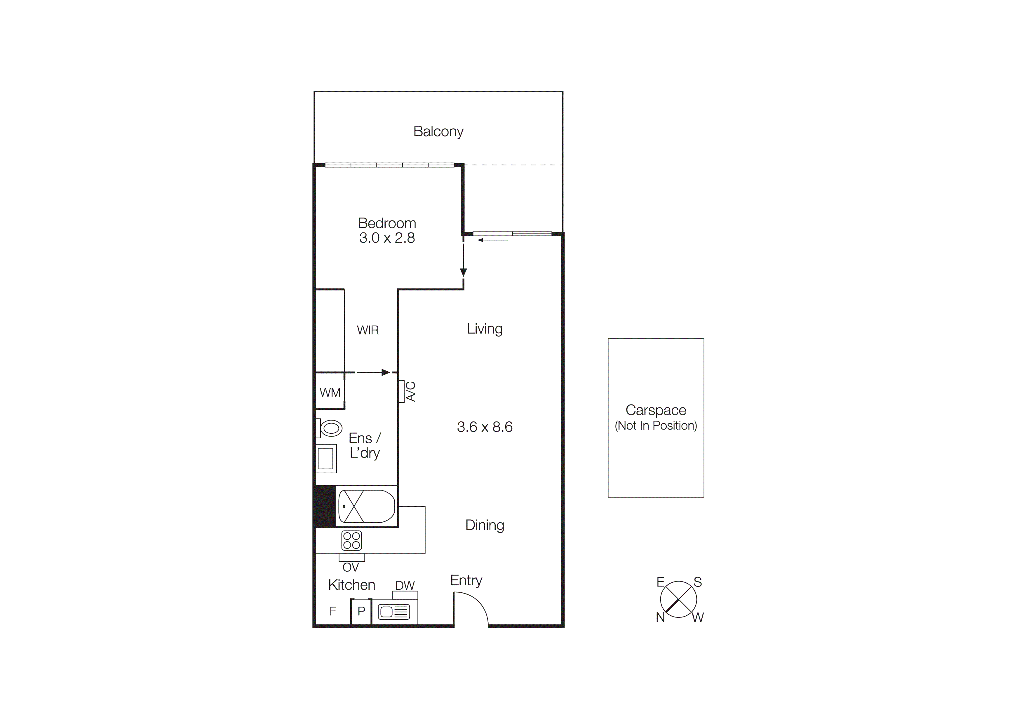 116/232-242 Rouse Street, Port Melbourne VIC 3207 - Floorplan
