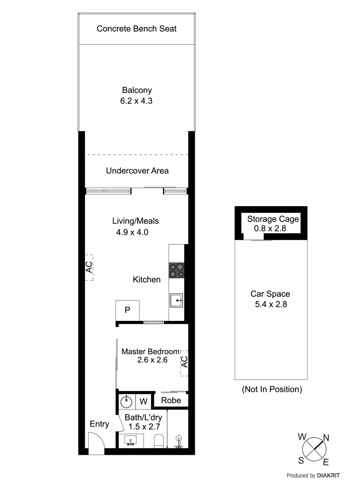 116/427 Hampton Street, Hampton VIC 3188 - Floorplan