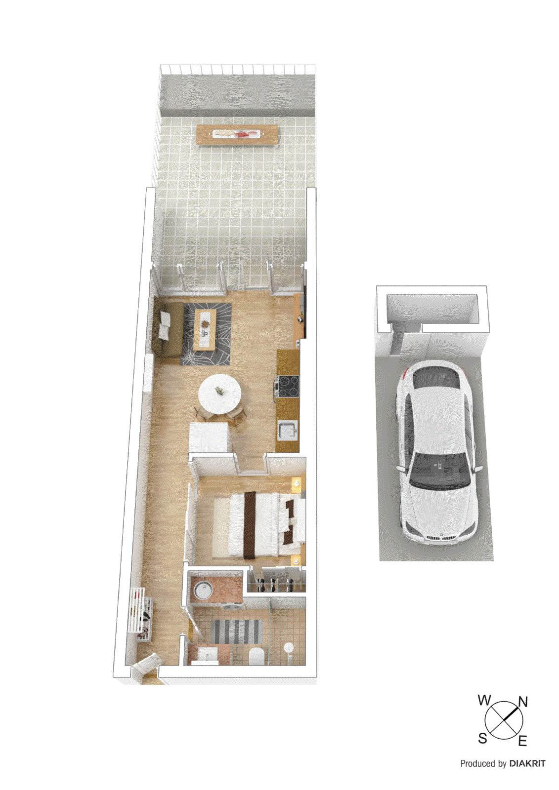 116/427 Hampton Street, Hampton VIC 3188 - Floorplan