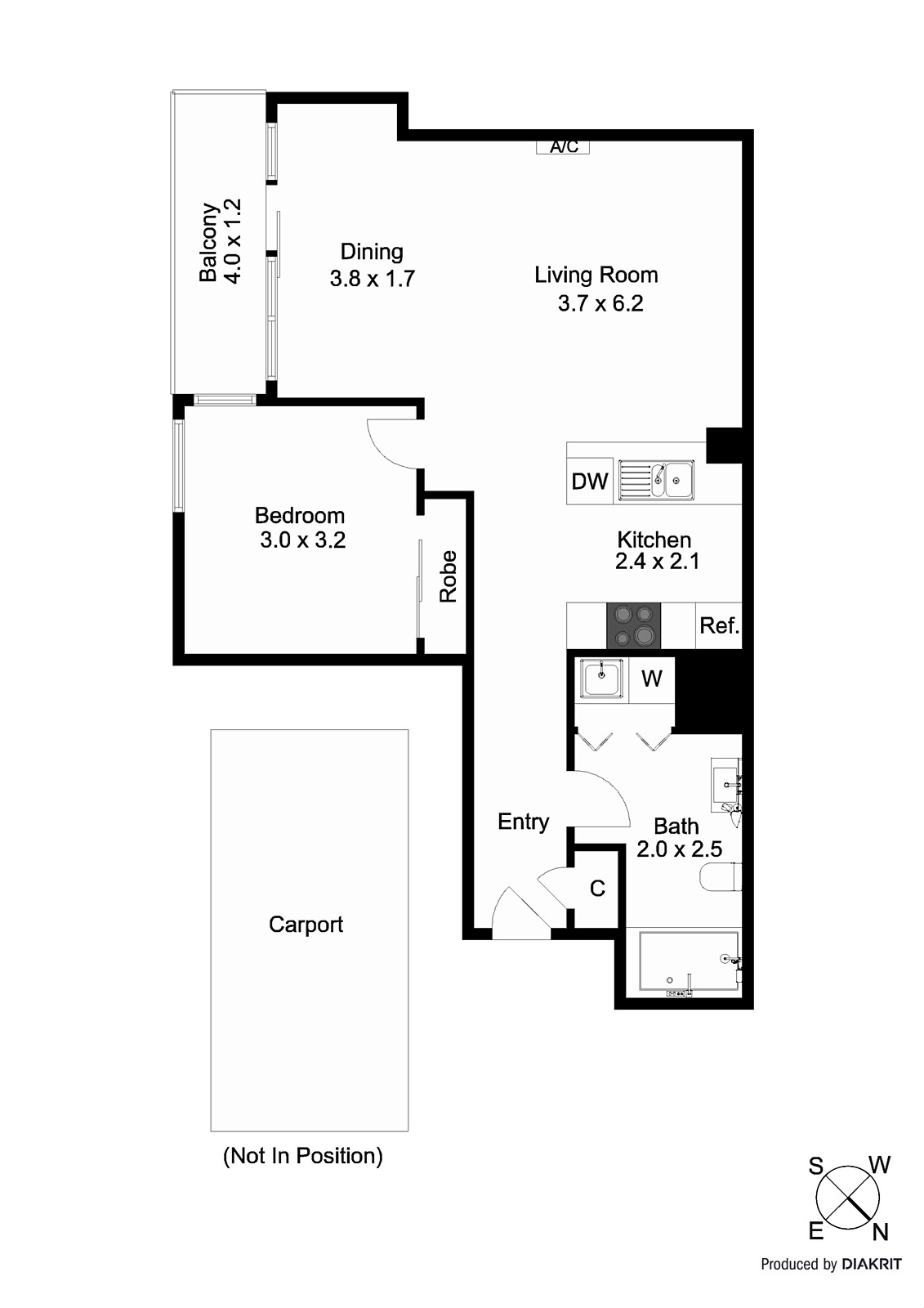 116/69 Dorcas Street, South Melbourne VIC 3205 - Floorplan