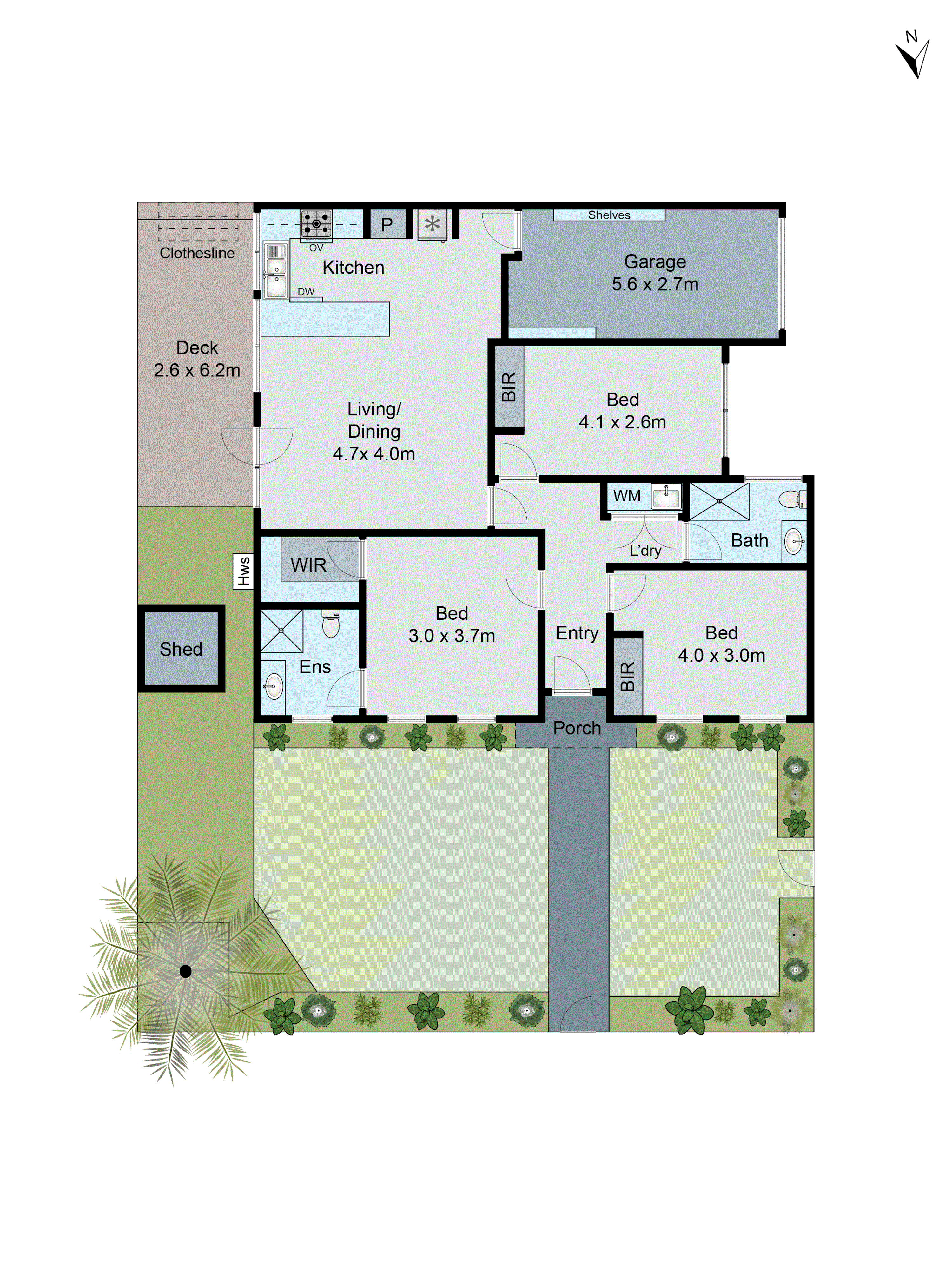1/168 Kangaroo Road, Hughesdale VIC 3166 - Floorplan