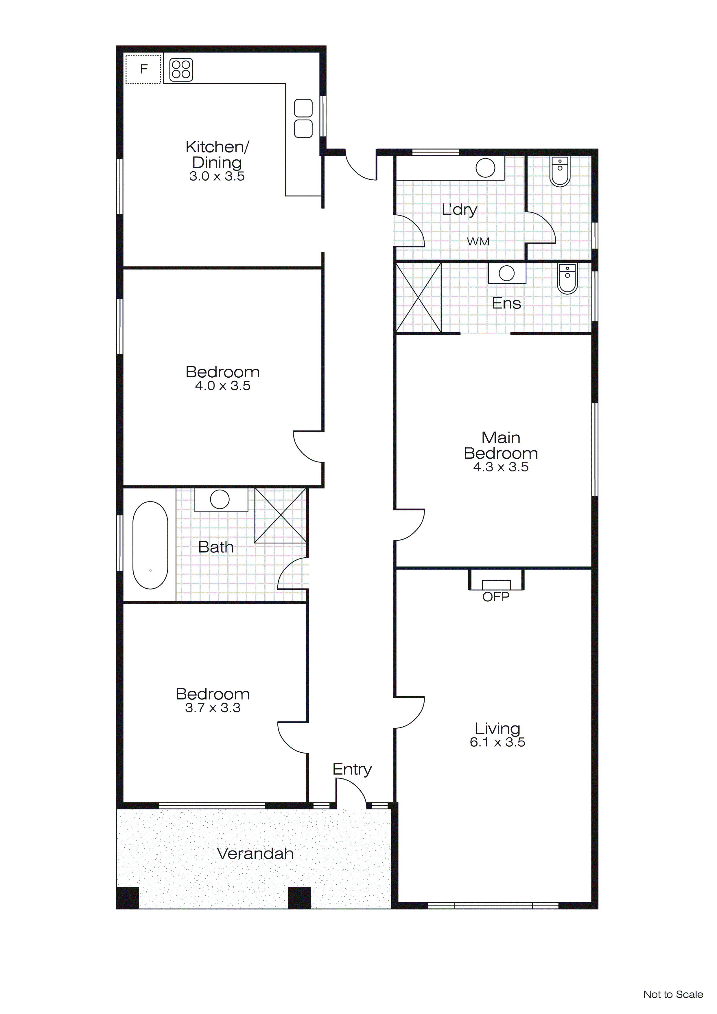 117 Ascot Street, Ballarat Central VIC 3350 - Floorplan