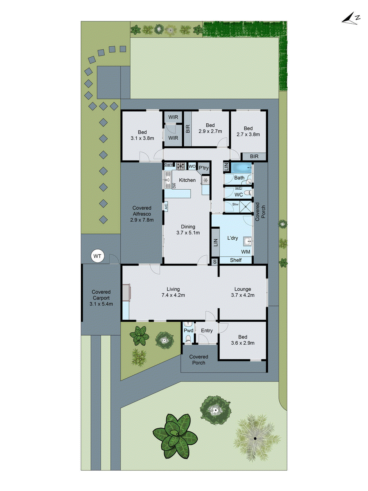 117 Burdoo Drive, Grovedale VIC 3216 - Floorplan