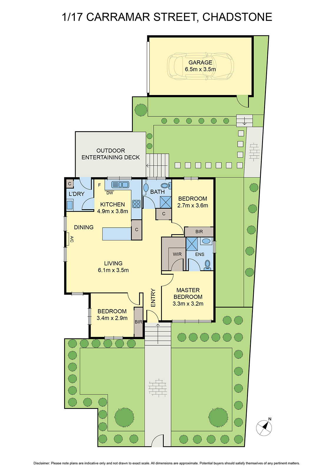 1/17 Carramar Street, Chadstone VIC 3148 - Floorplan