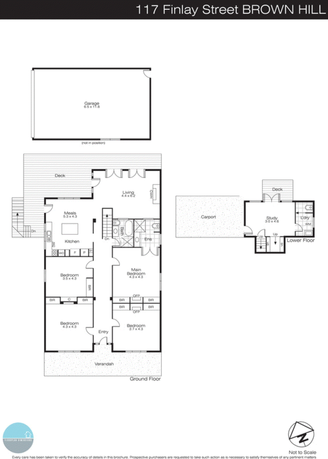 117 Finlay Street, Brown Hill VIC 3350 - Floorplan