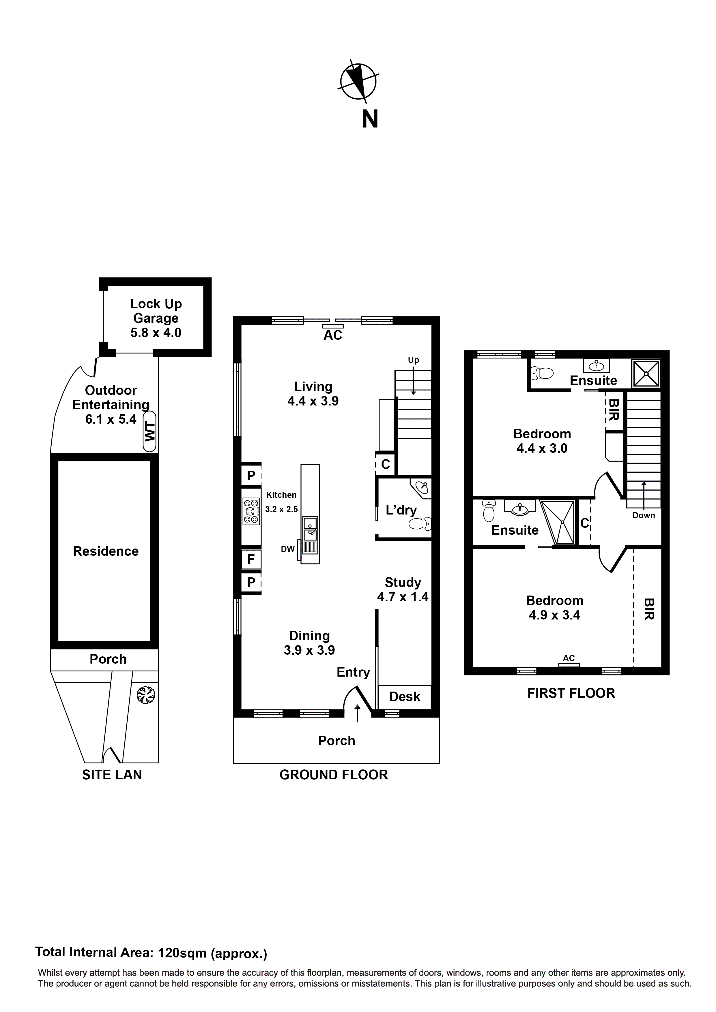 1/17 Hotham Street, Seddon VIC 3011 - Floorplan
