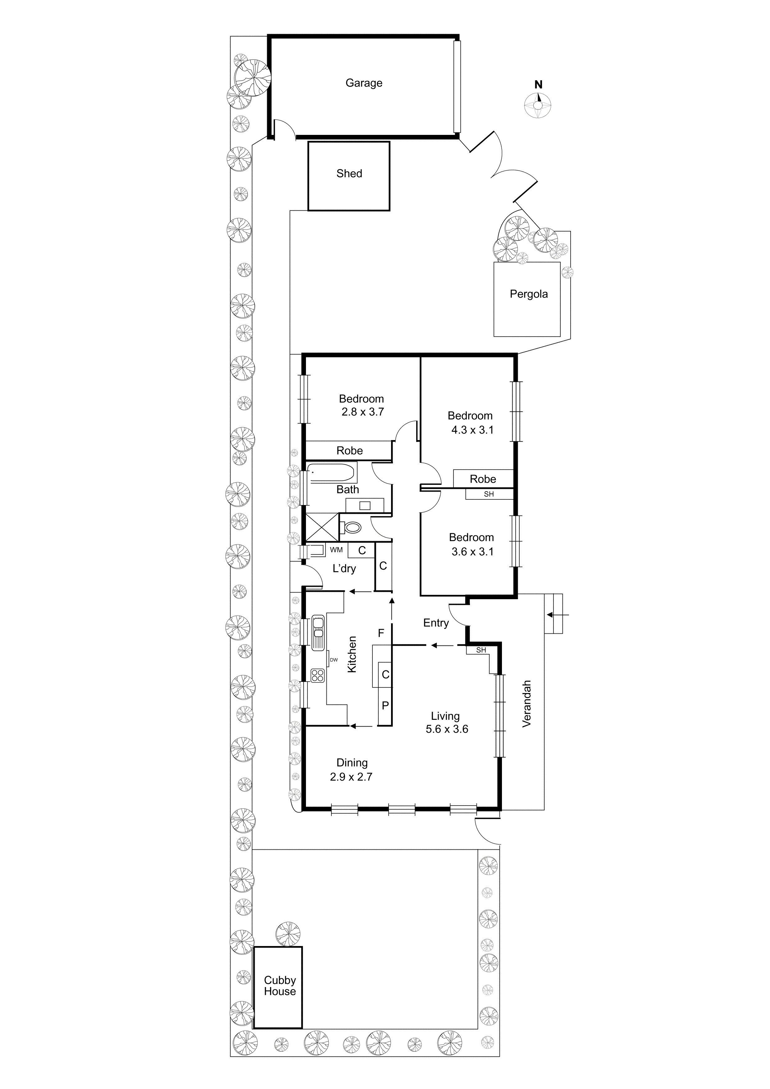 1/17 Jellicoe Street, Cheltenham VIC 3192 - Floorplan