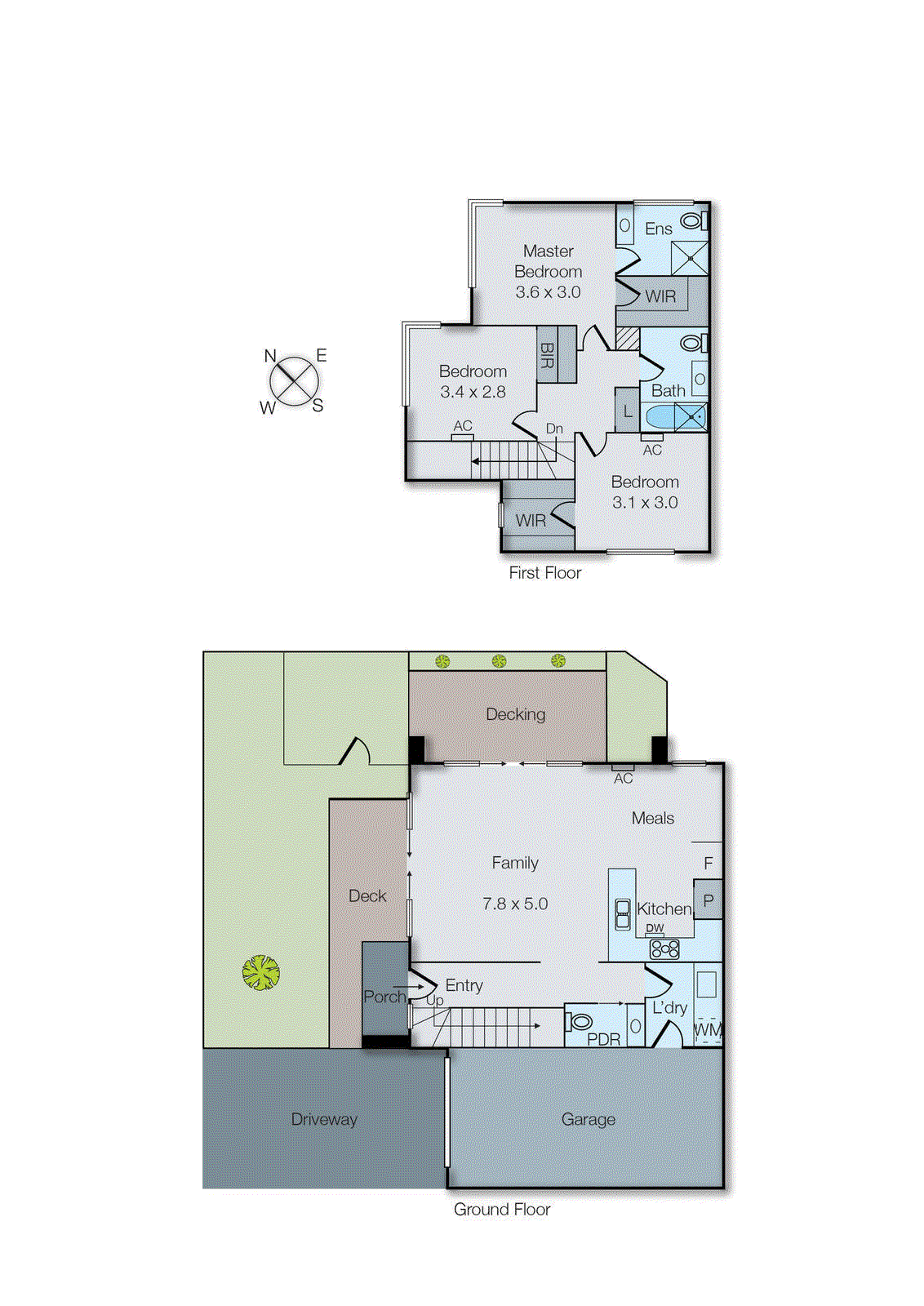1/17 Joffre Avenue, Edithvale VIC 3196 - Floorplan