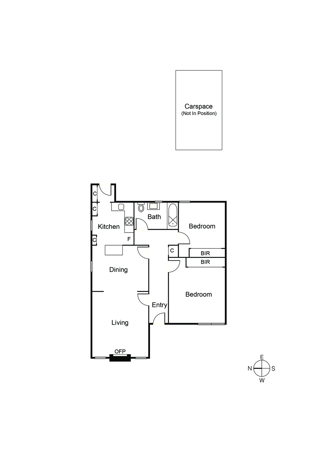 1/17 Kerferd Street, Hampton VIC 3188 - Floorplan