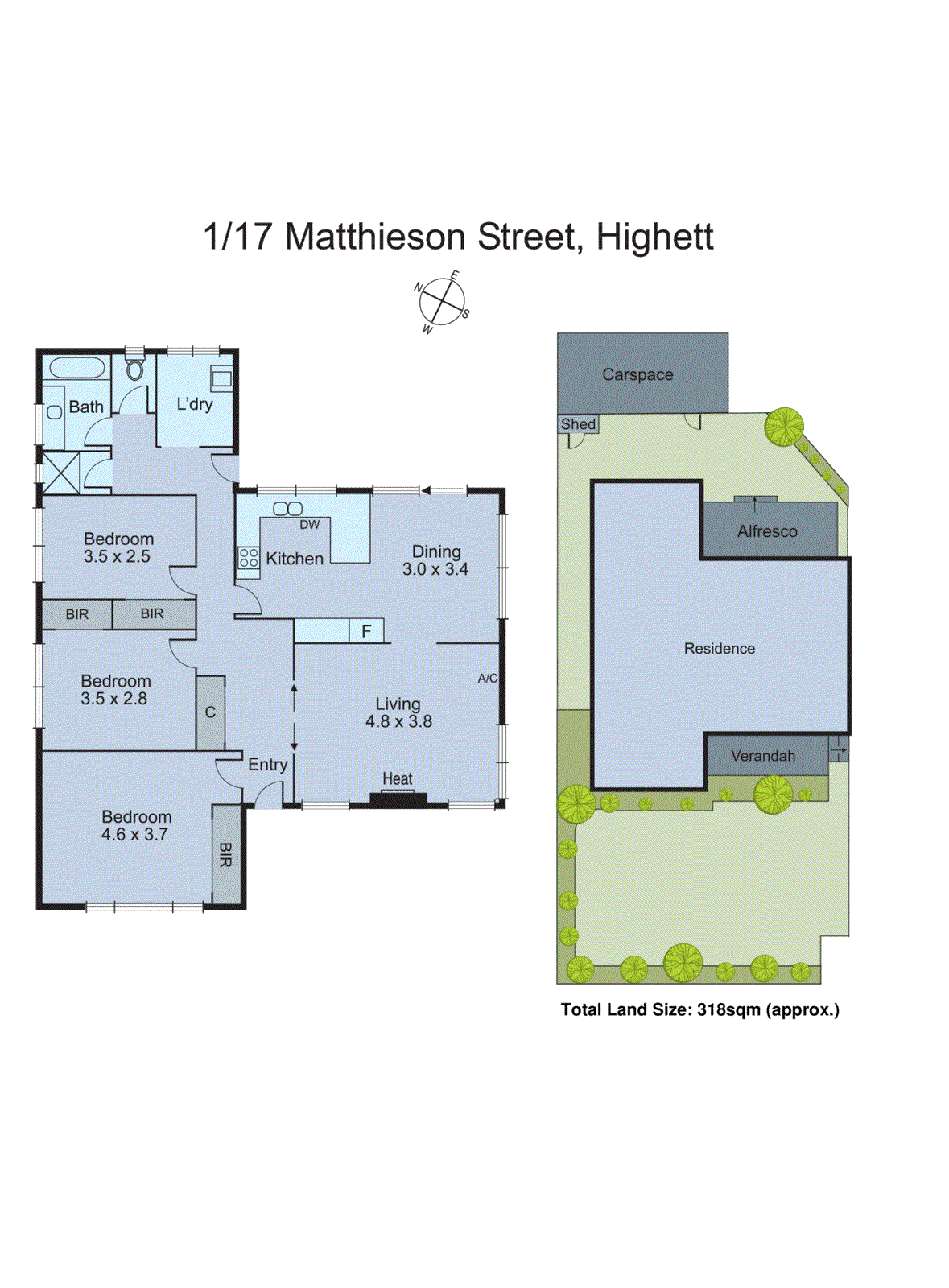 1/17 Matthieson Street, Highett VIC 3190 - Floorplan