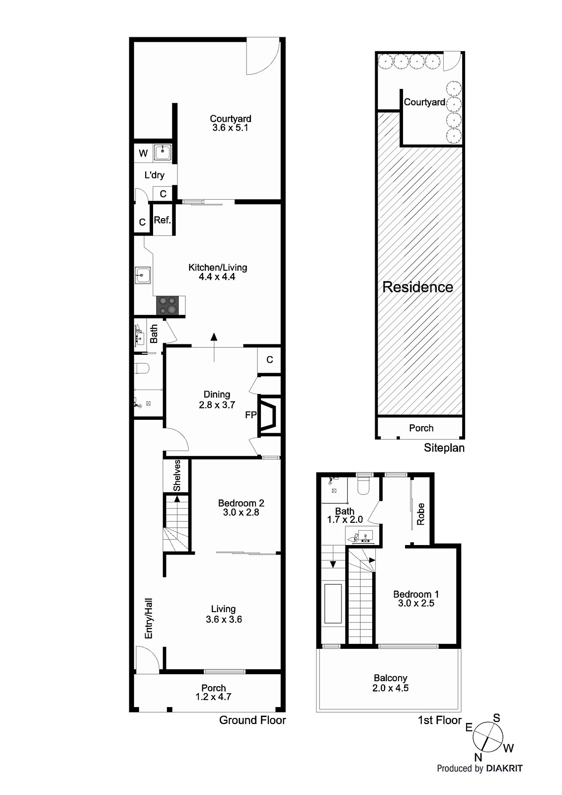 117 Napier Street, South Melbourne VIC 3205 - Floorplan