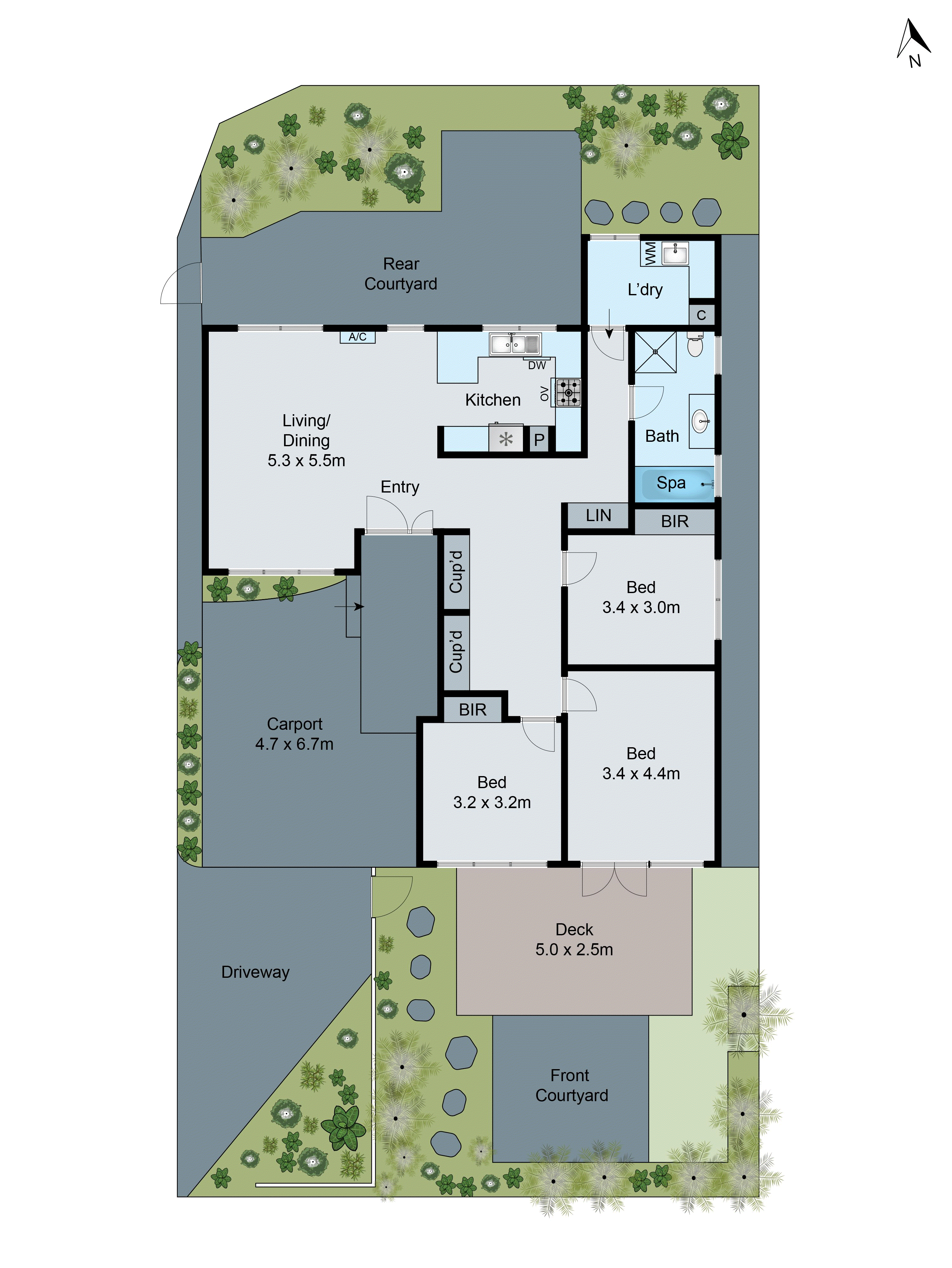1/17 Oakleigh Street, Oakleigh East VIC 3166 - Floorplan