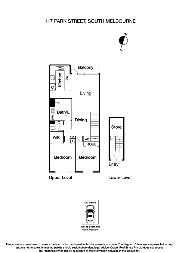 117 Park Street, SOUTH MELBOURNE VIC 3205 - Floorplan