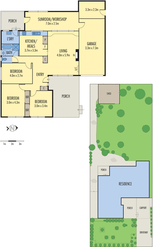 117 Wanda Street, Mulgrave VIC 3170 - Floorplan