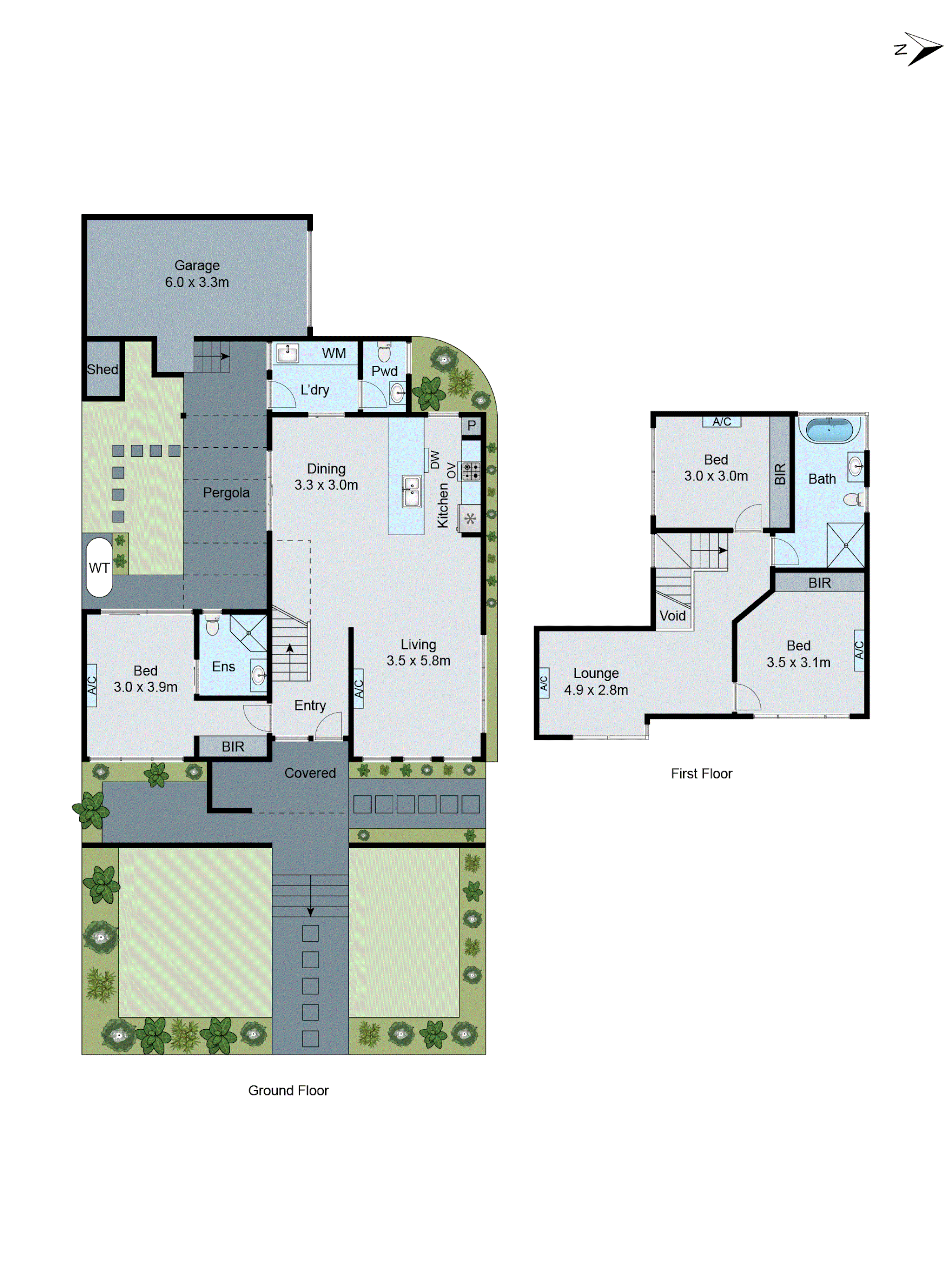 1/170 Ferntree Gully Road, Oakleigh East VIC 3166 - Floorplan
