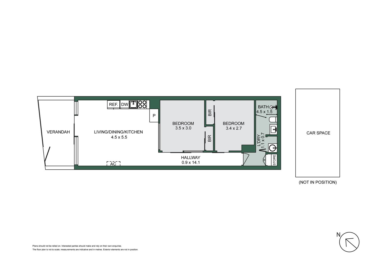 117/163 Fitzroy Street, ST KILDA VIC 3182 - Floorplan