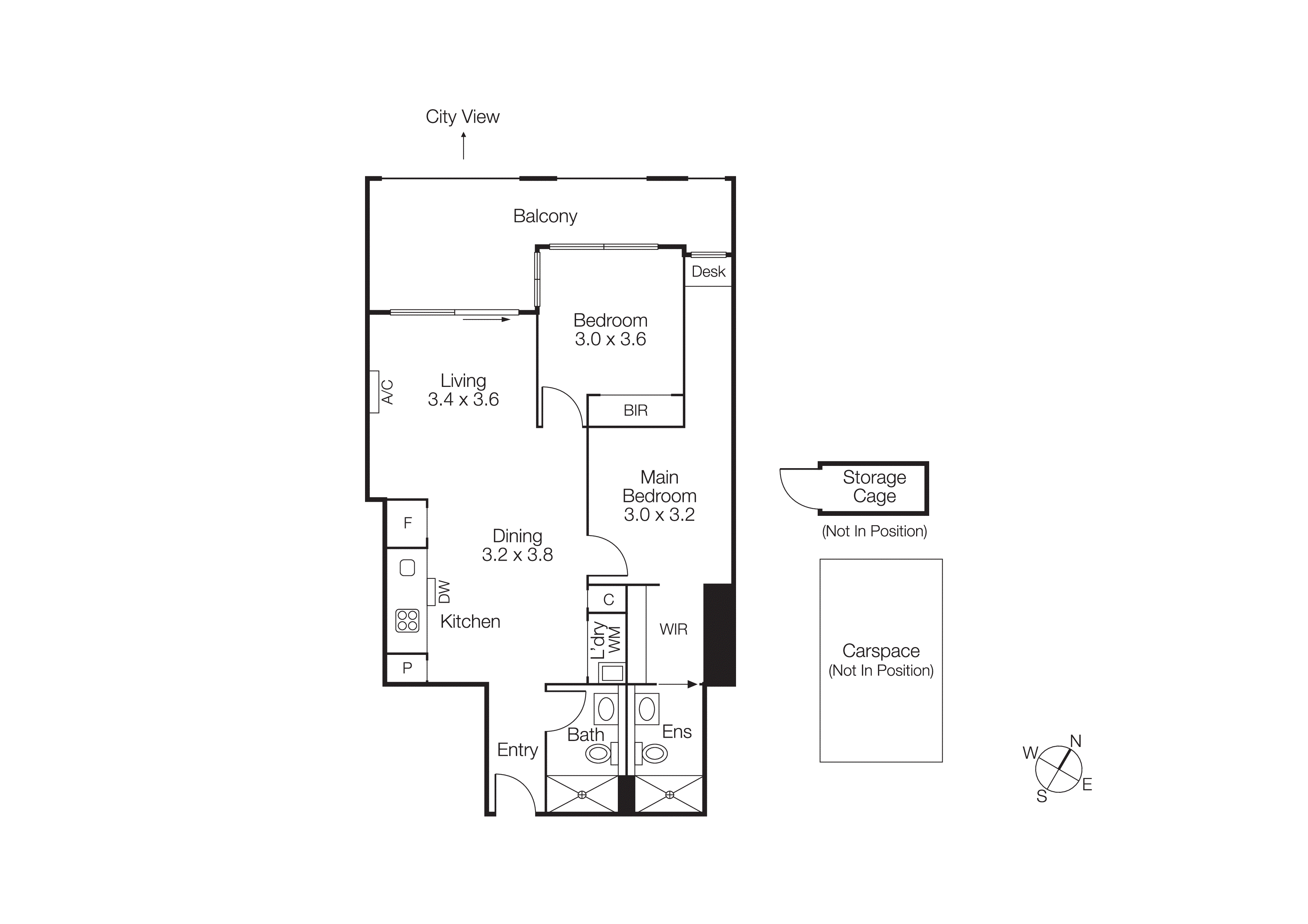 117/181 Fitzroy Street, St Kilda VIC 3182 - Floorplan