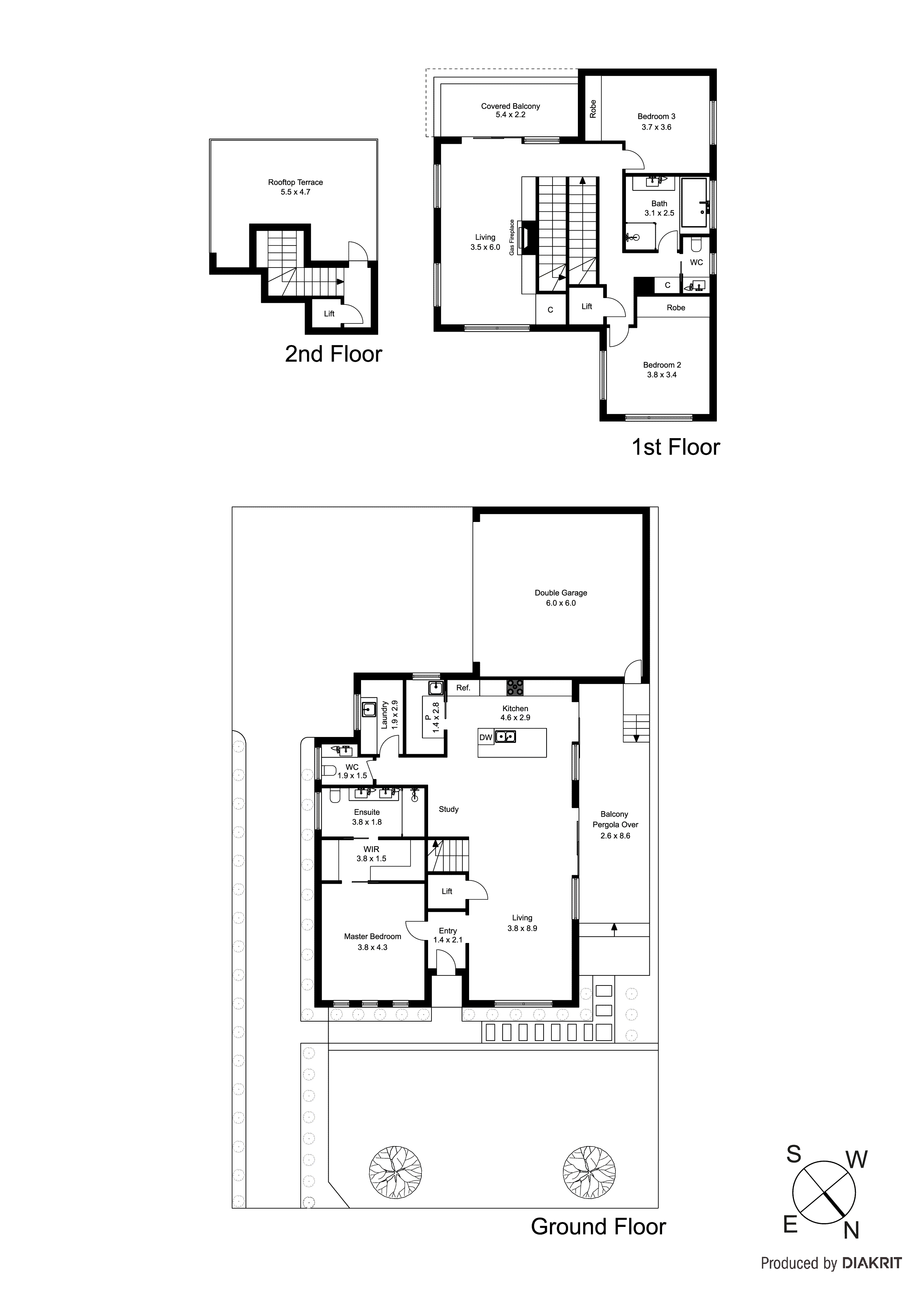 1/172 Nepean Highway, Aspendale VIC 3195 - Floorplan
