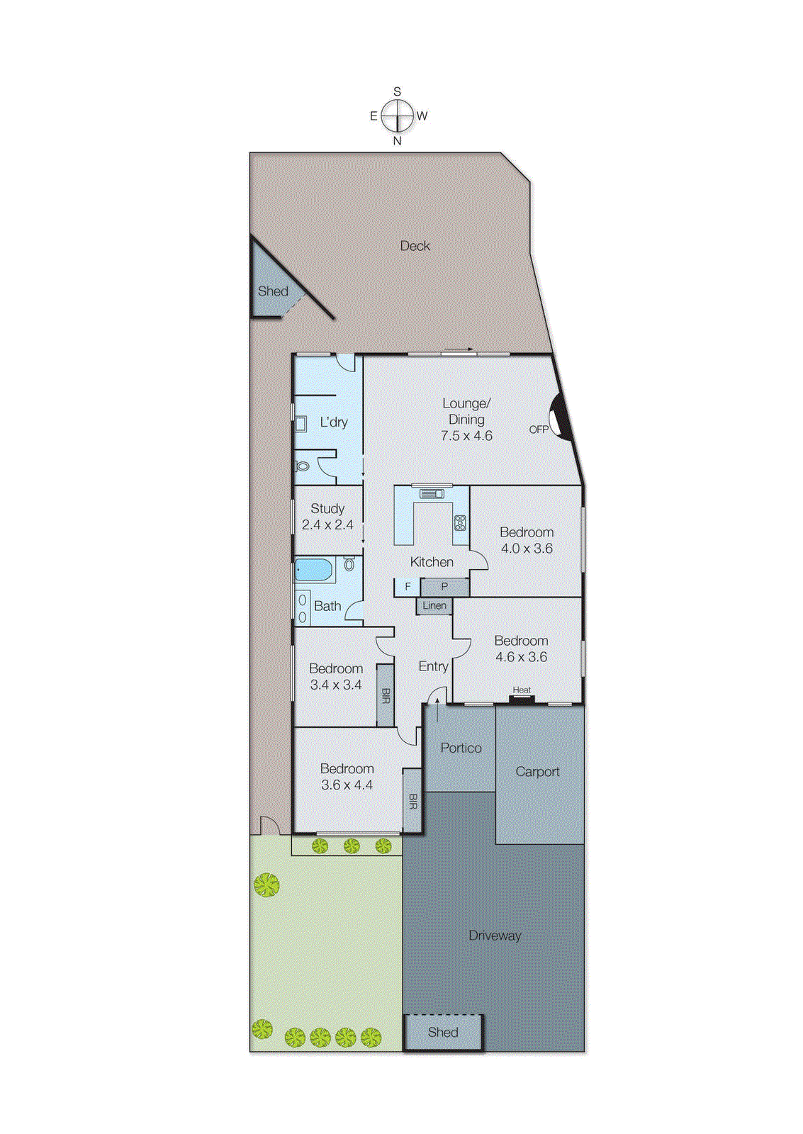 1/174 Lower Dandenong Road, Parkdale VIC 3195 - Floorplan