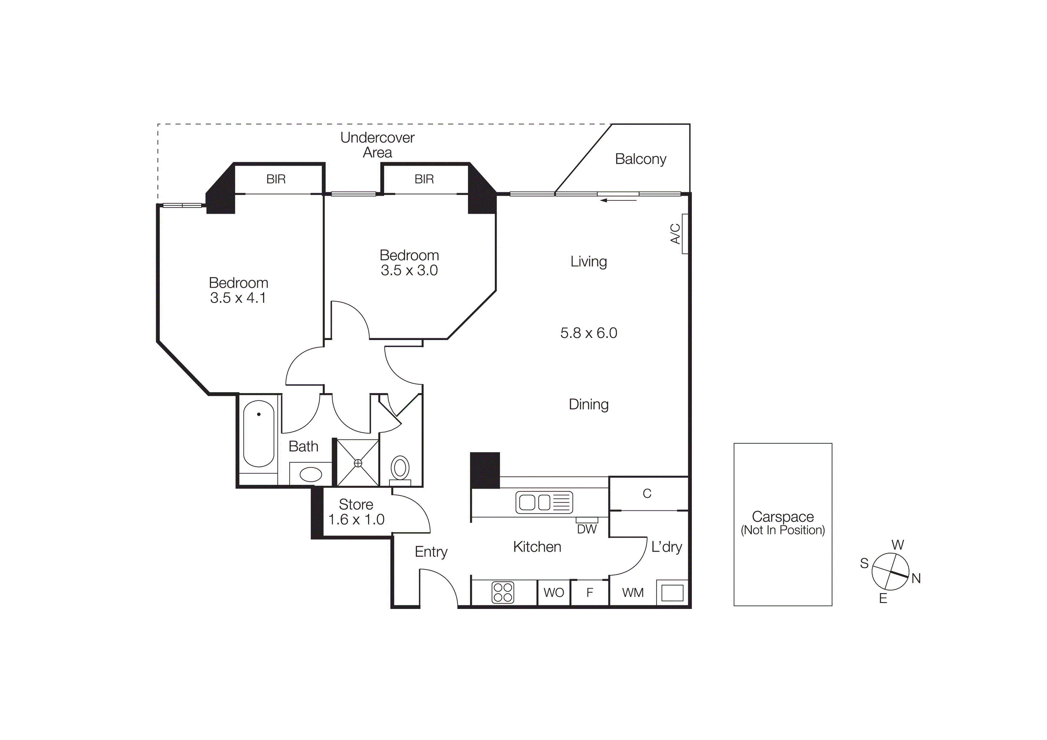 117/431 St Kilda Road, Melbourne VIC 3004 - Floorplan