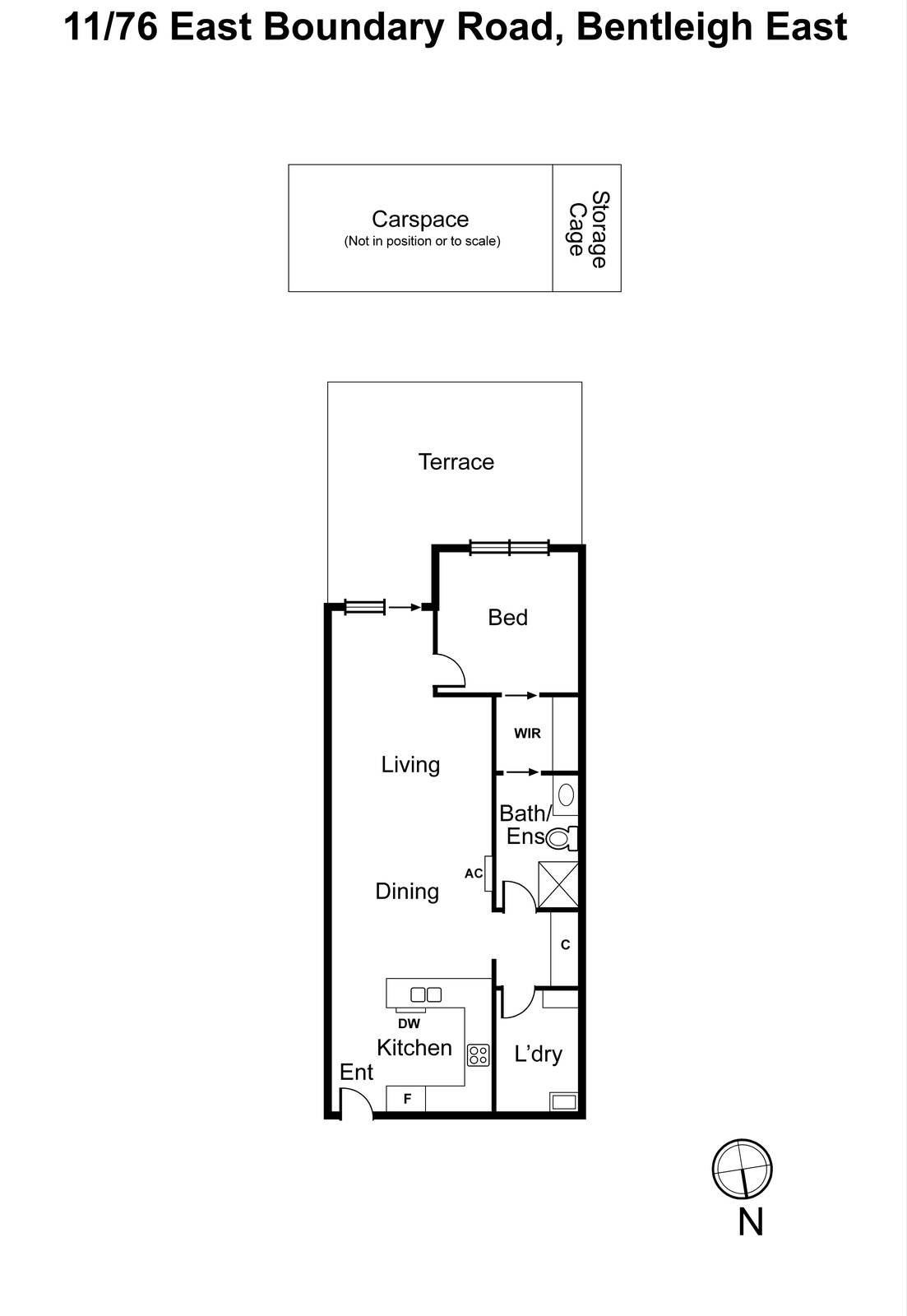 11/76 East Boundary Road, Bentleigh East VIC 3165 - Floorplan